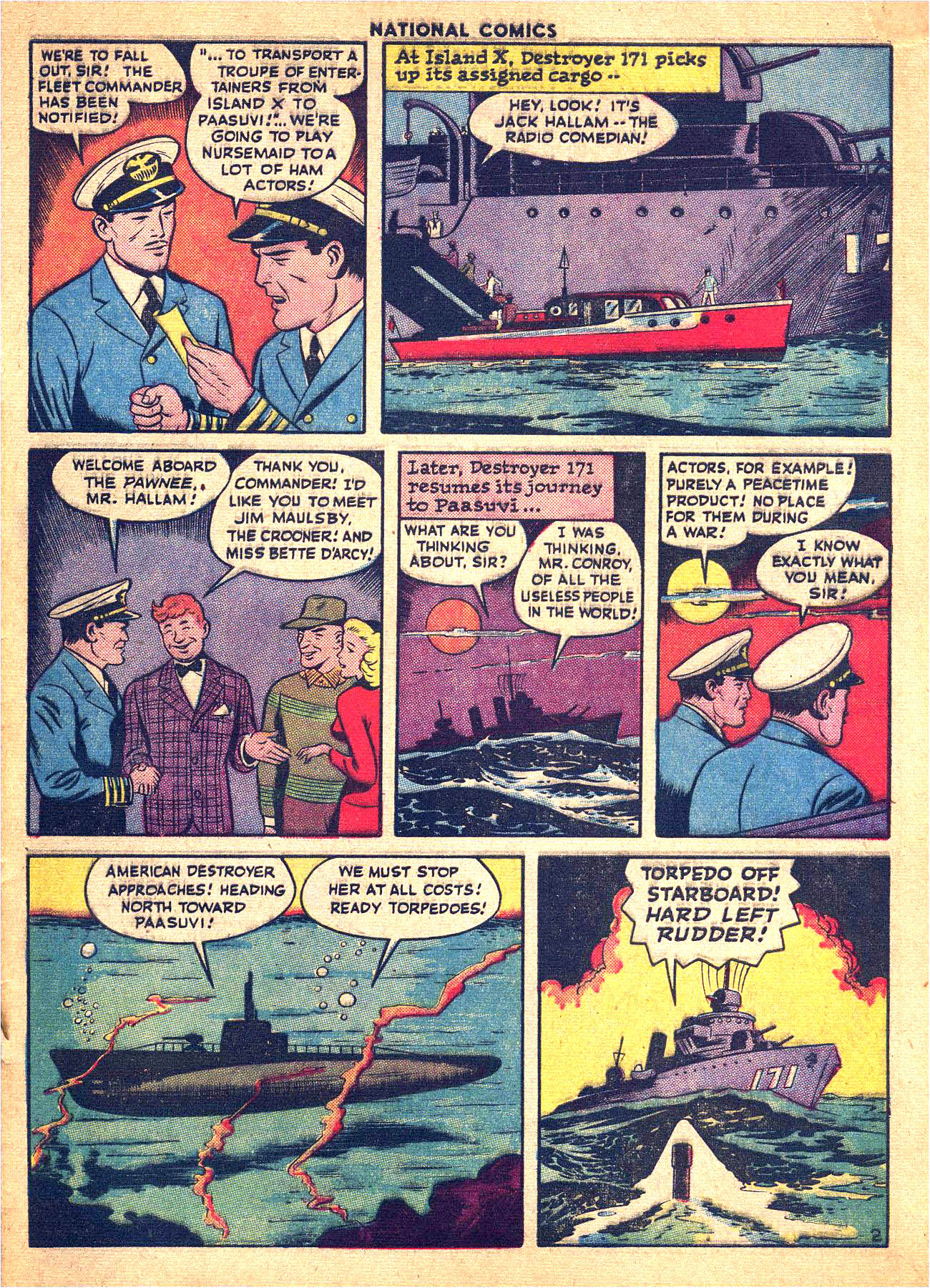 Read online National Comics comic -  Issue #51 - 53