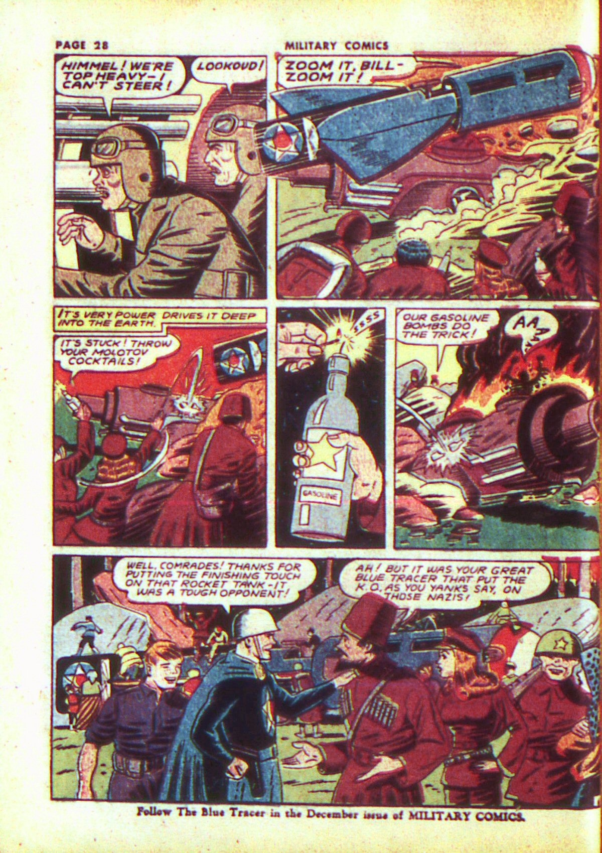 Read online Military Comics comic -  Issue #13 - 30