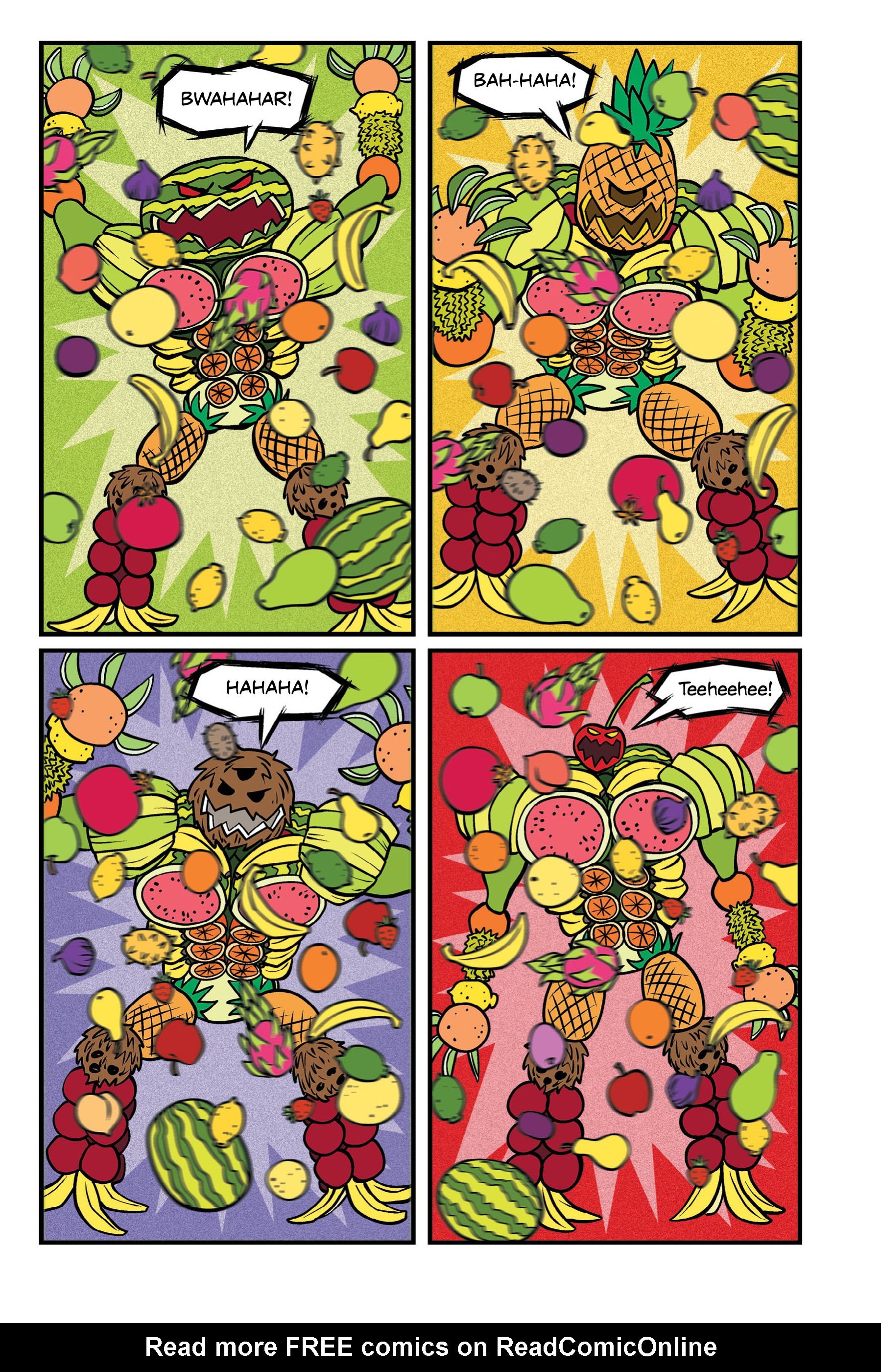Read online Fruit Ninja: Frenzy Force comic -  Issue # TPB - 39