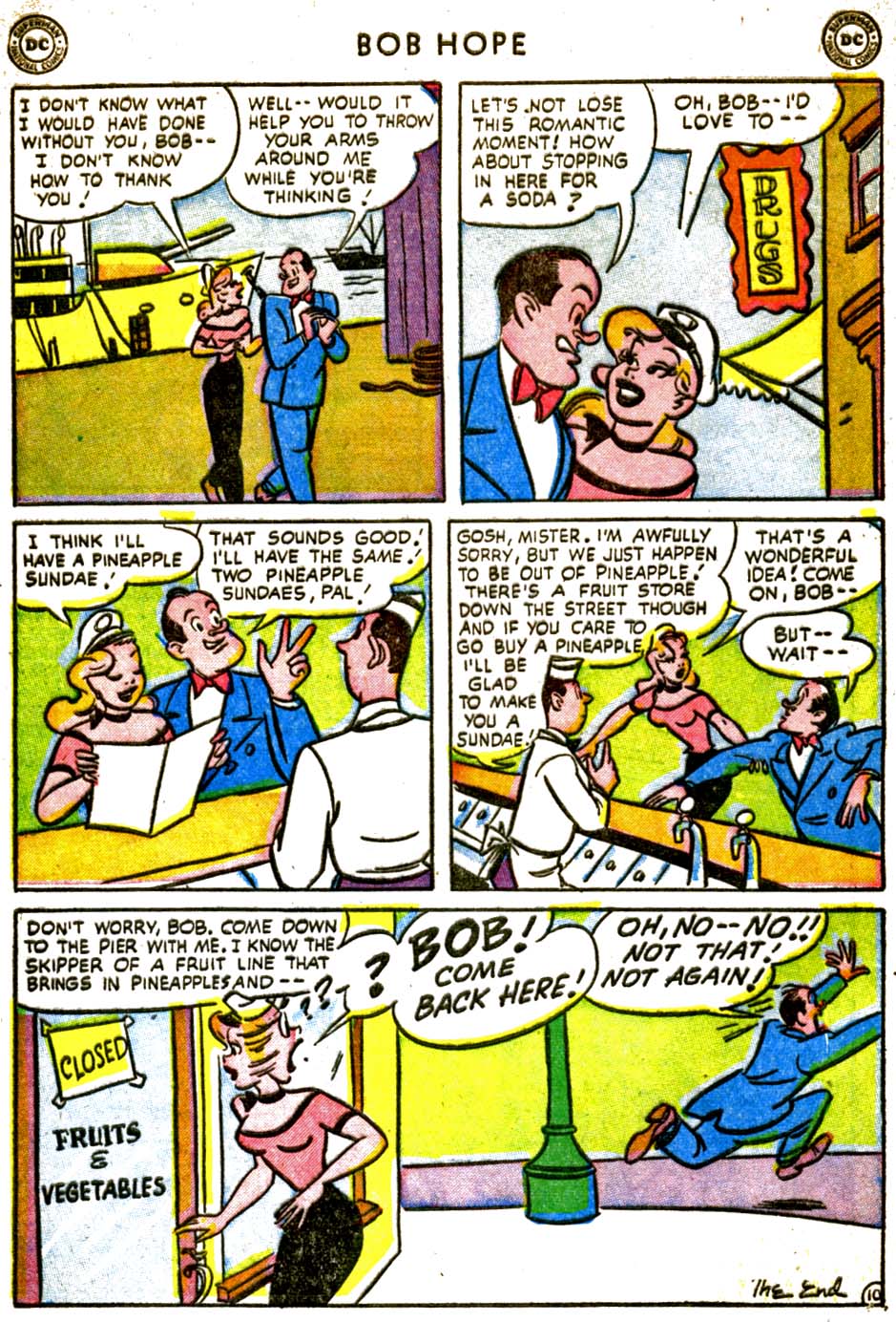 Read online The Adventures of Bob Hope comic -  Issue #25 - 34