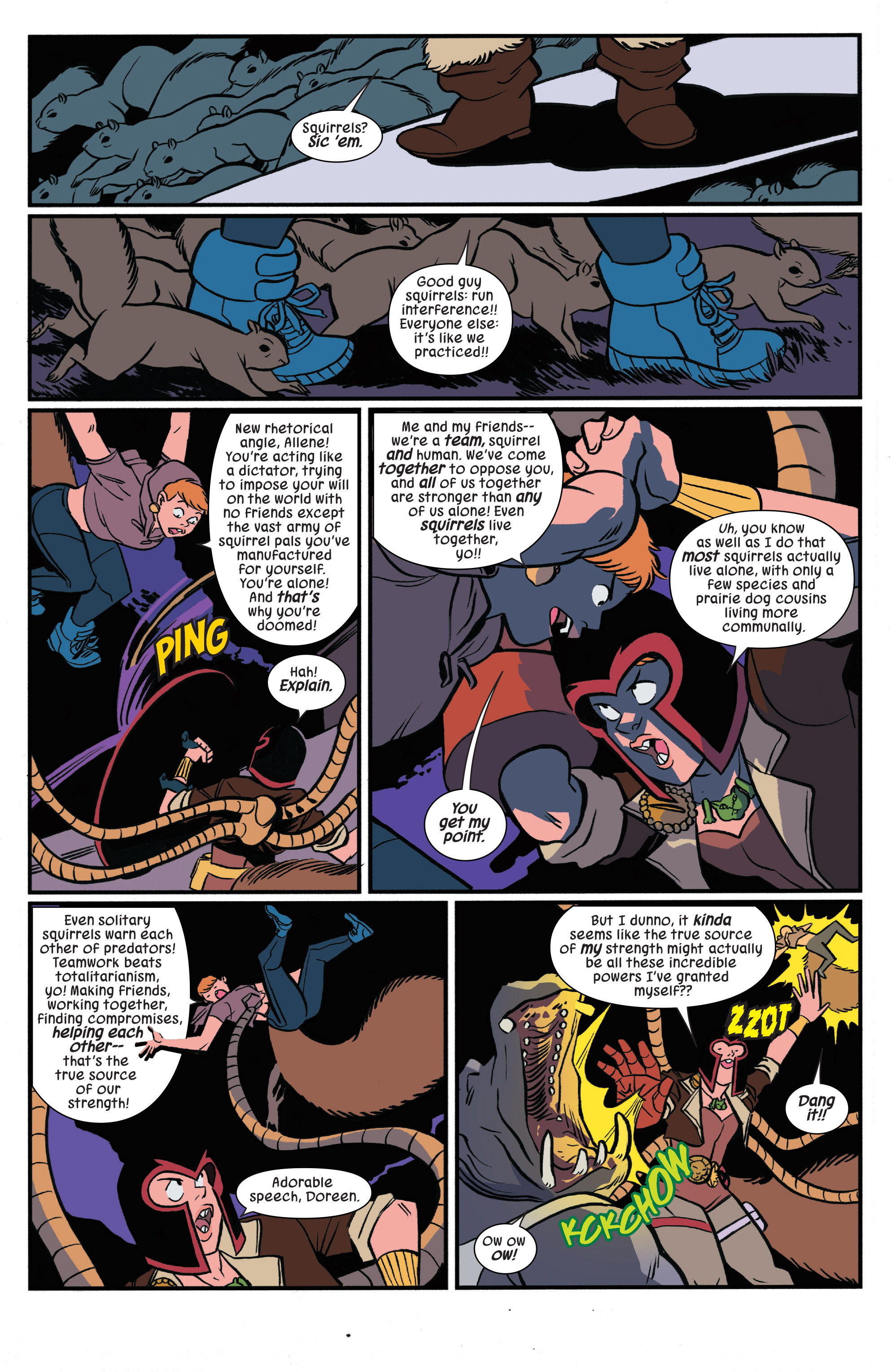Read online The Unbeatable Squirrel Girl Beats Up the Marvel Universe comic -  Issue # TPB - 85