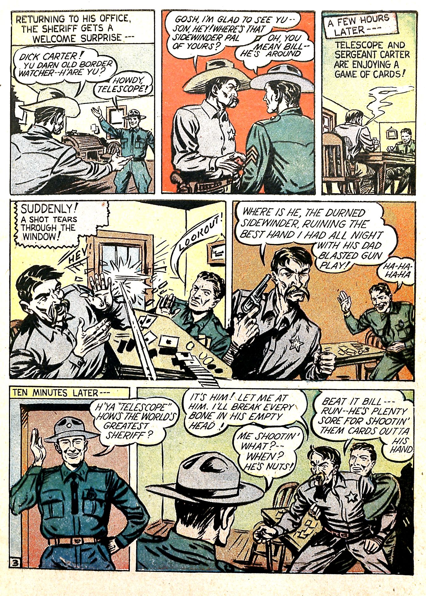 Read online Captain Fearless comic -  Issue #2 - 6