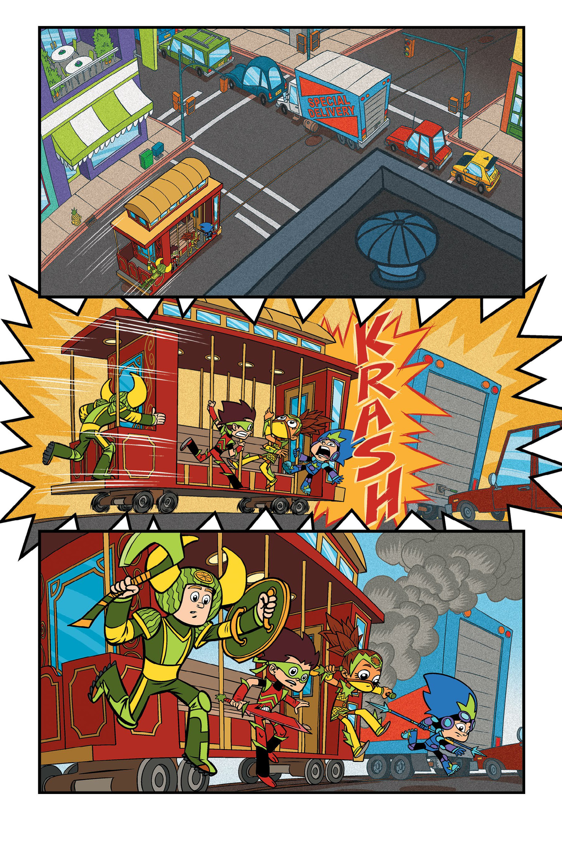 Read online Fruit Ninja: Frenzy Force comic -  Issue # TPB - 53