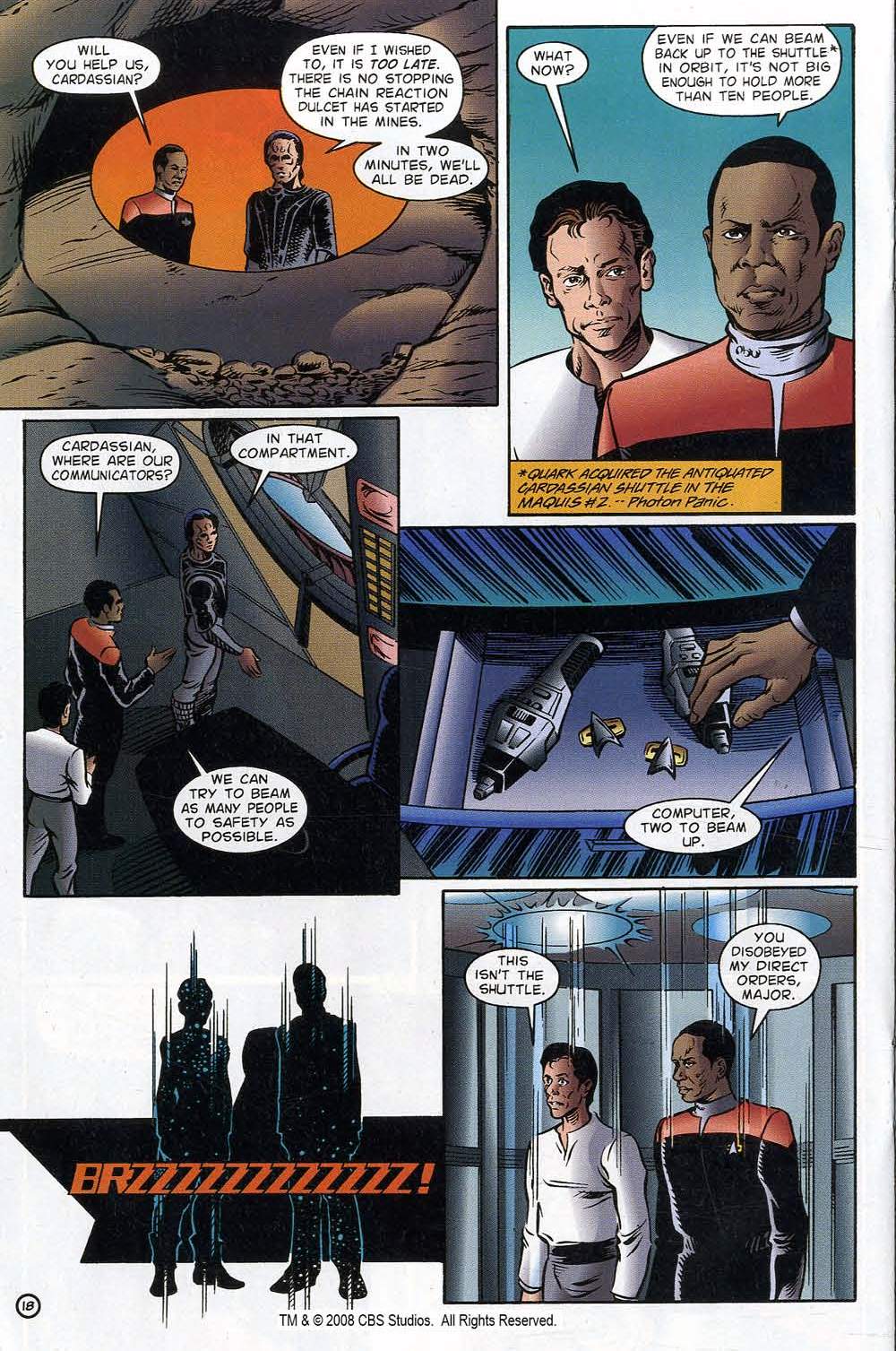 Read online Star Trek: Deep Space Nine, The Maquis comic -  Issue #3 - 22