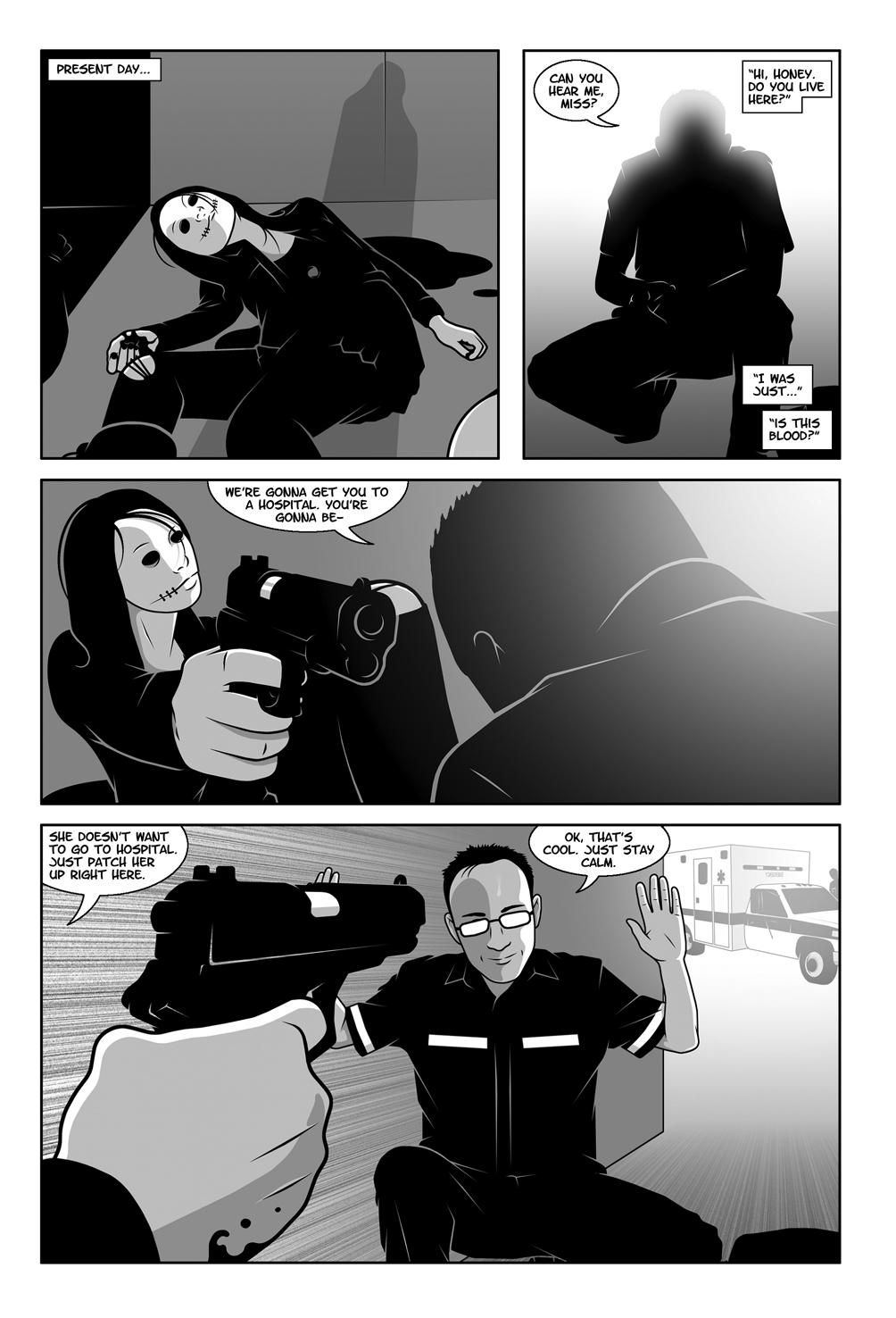 Read online Hollow Girl comic -  Issue #1 - 24