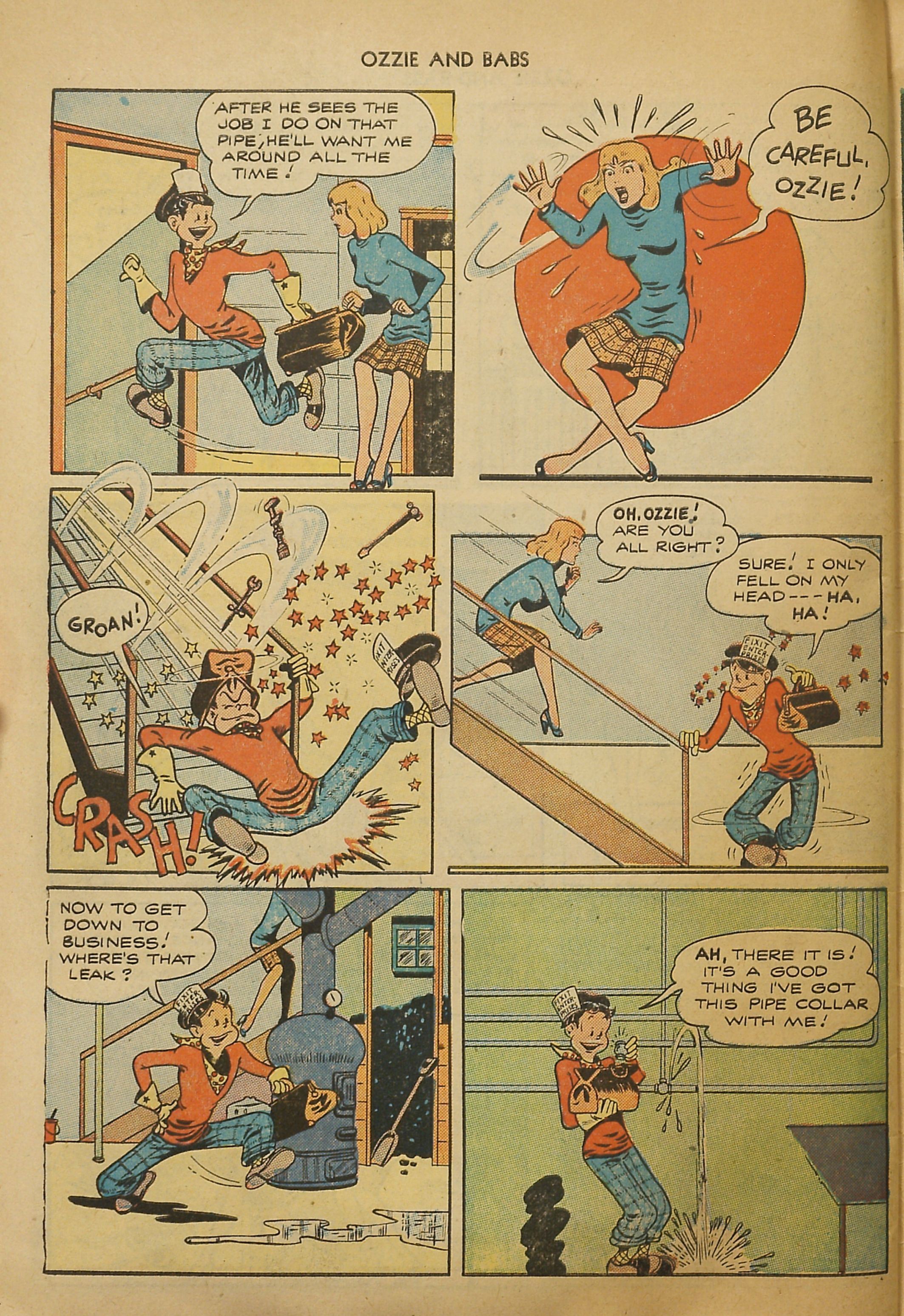 Read online Ozzie And Babs comic -  Issue #1 - 46