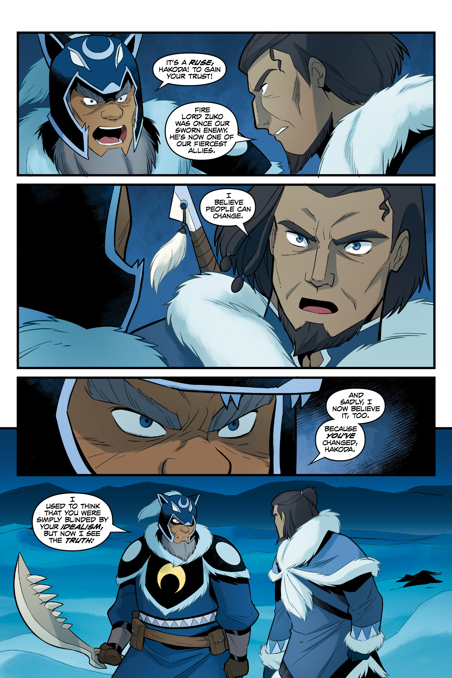 Read online Nickelodeon Avatar: The Last Airbender - North and South comic -  Issue #2 - 63