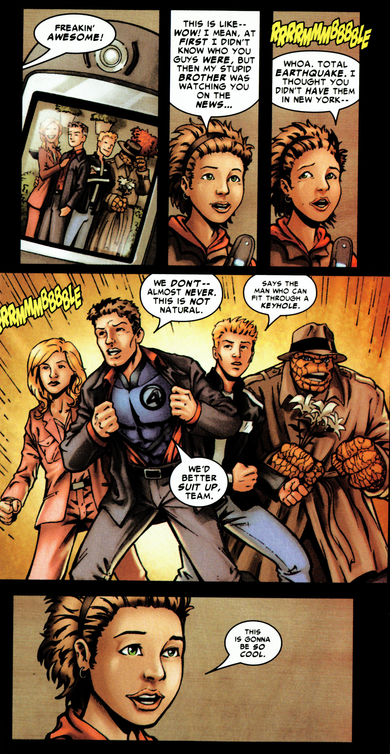 Read online Fantastic Four 2K Games Giveaway comic -  Issue # Full - 7