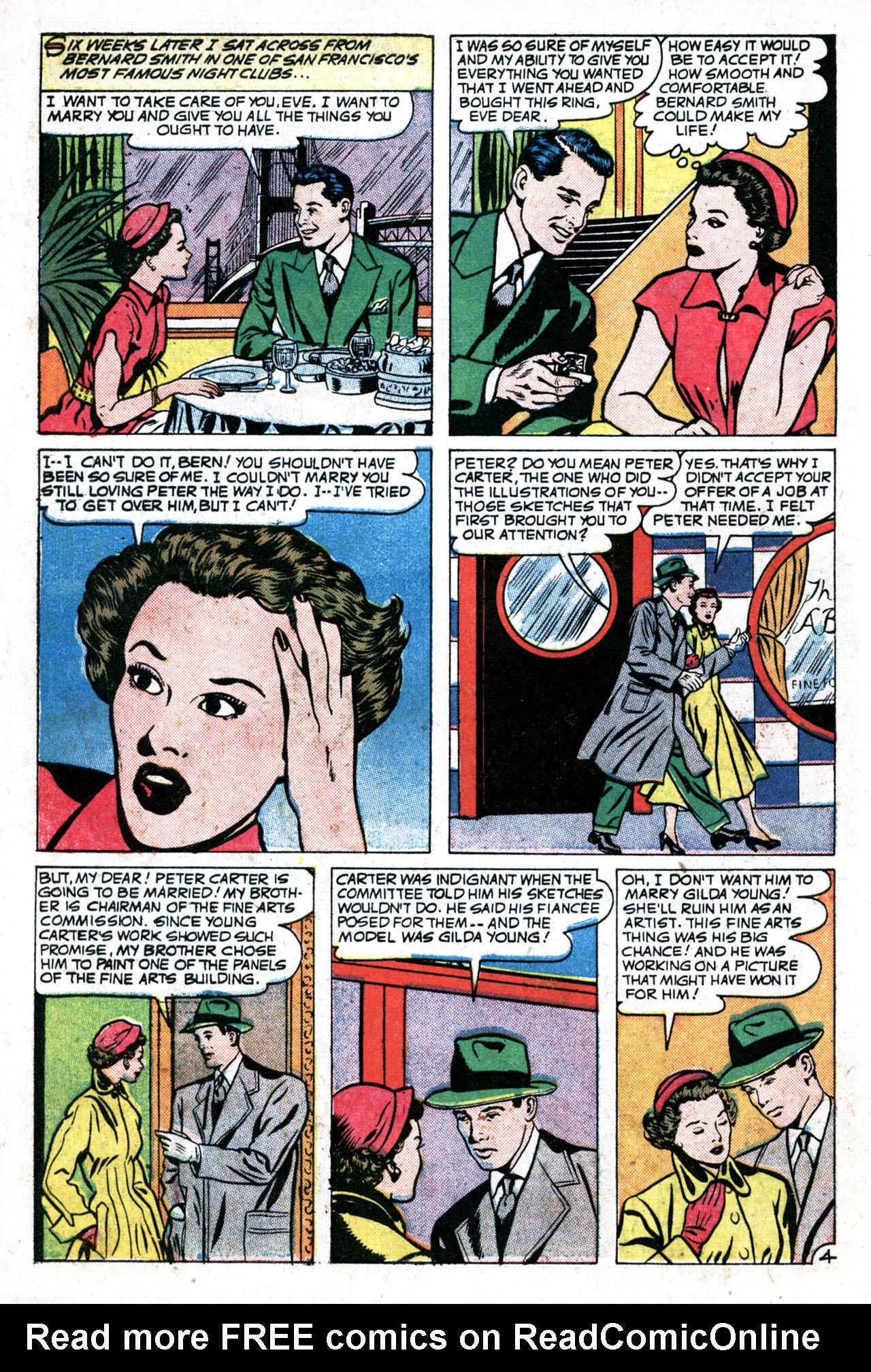 Read online Glamorous Romances comic -  Issue #49 - 30