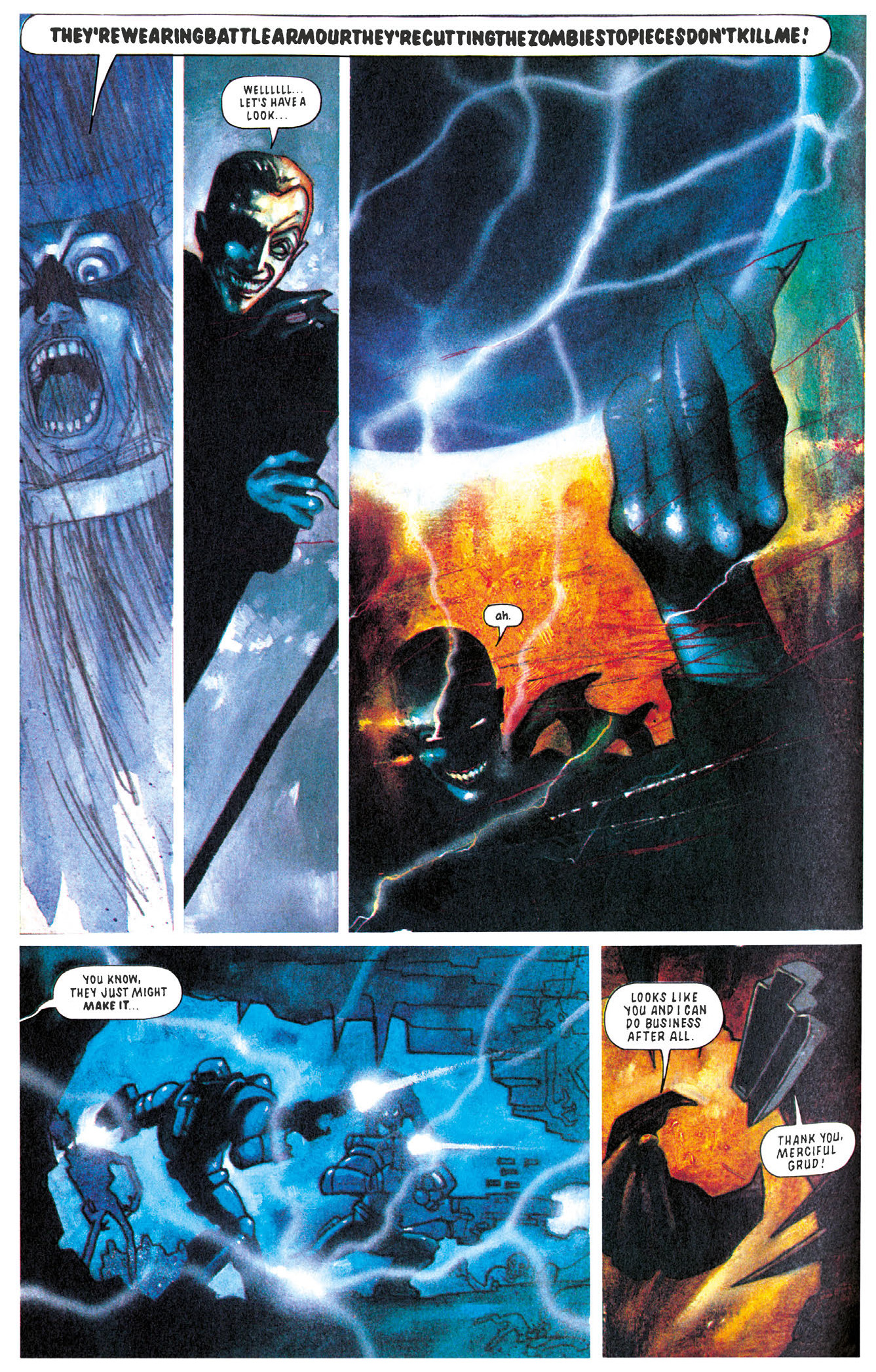 Read online Essential Judge Dredd: Judgement Day comic -  Issue # TPB - 112