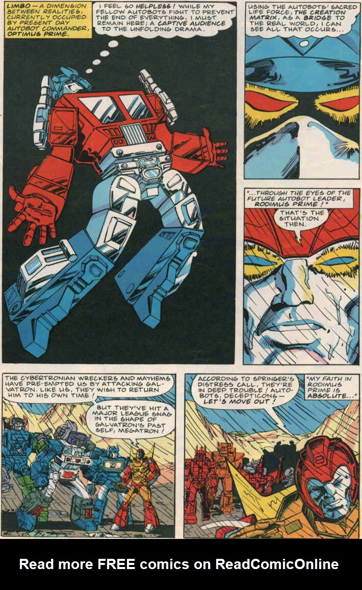 Read online The Transformers (UK) comic -  Issue #203 - 9