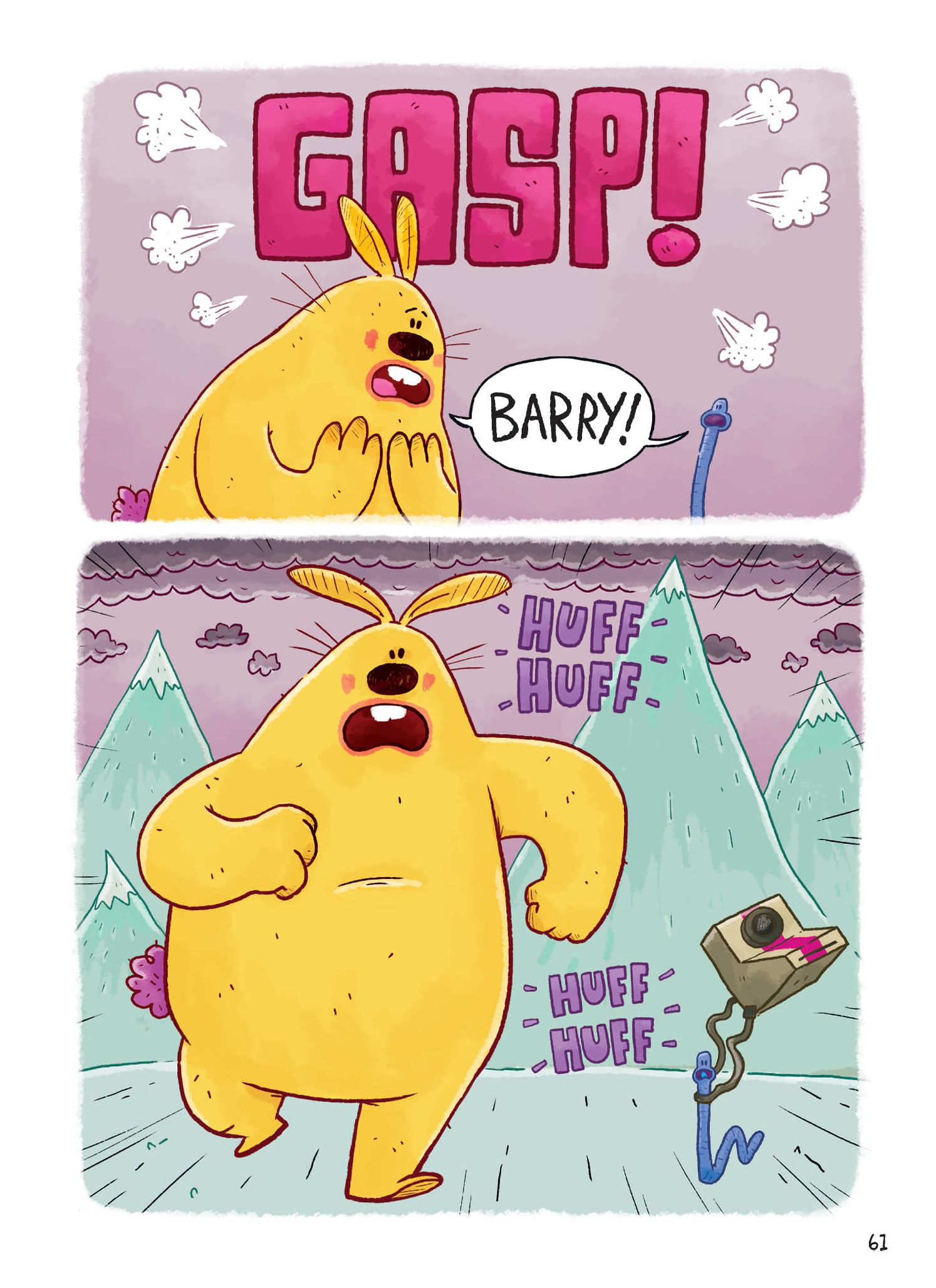 Read online Blue, Barry & Pancakes comic -  Issue # TPB 3 - 64