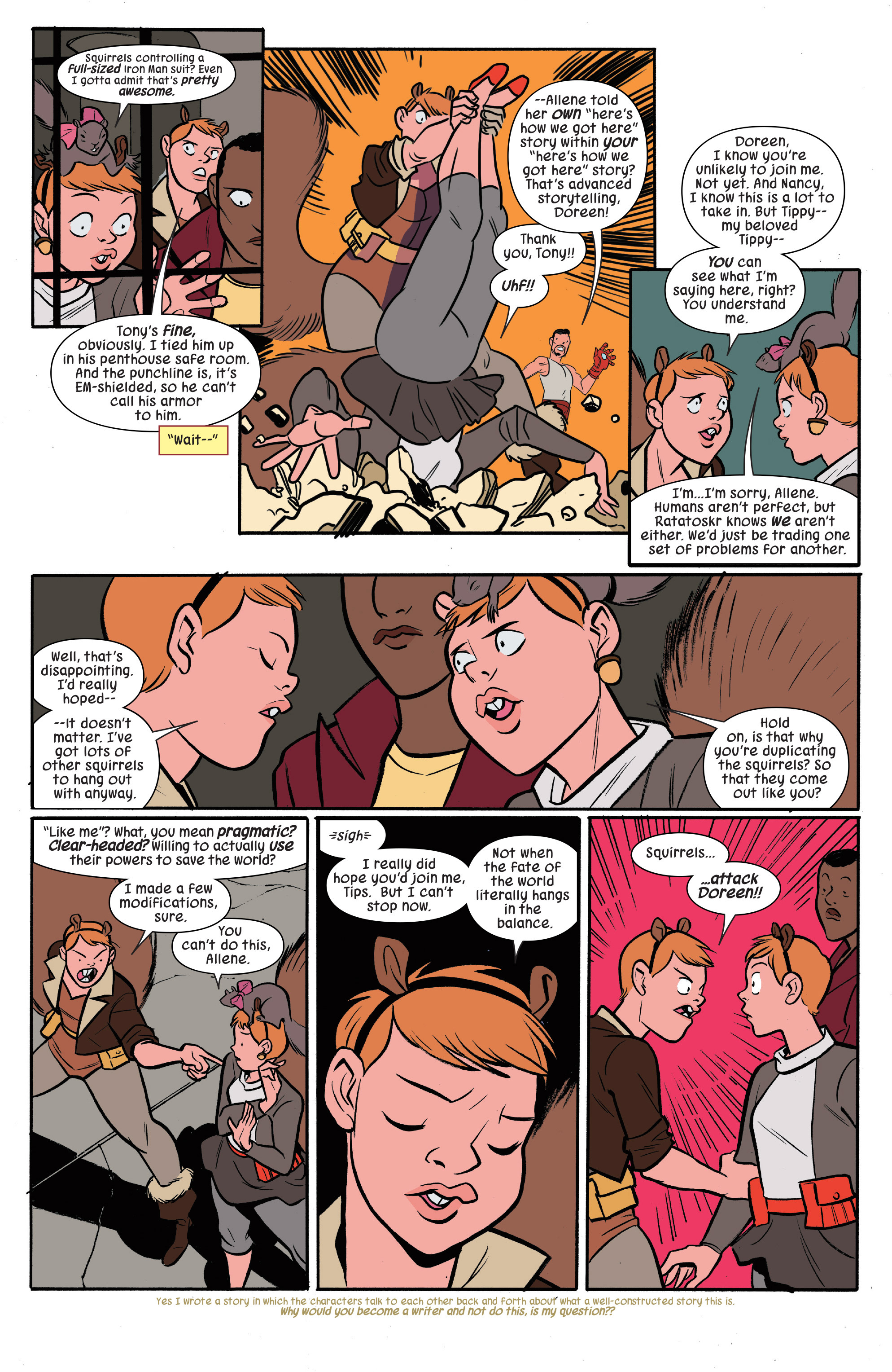 Read online The Unbeatable Squirrel Girl Beats Up the Marvel Universe comic -  Issue # TPB - 51