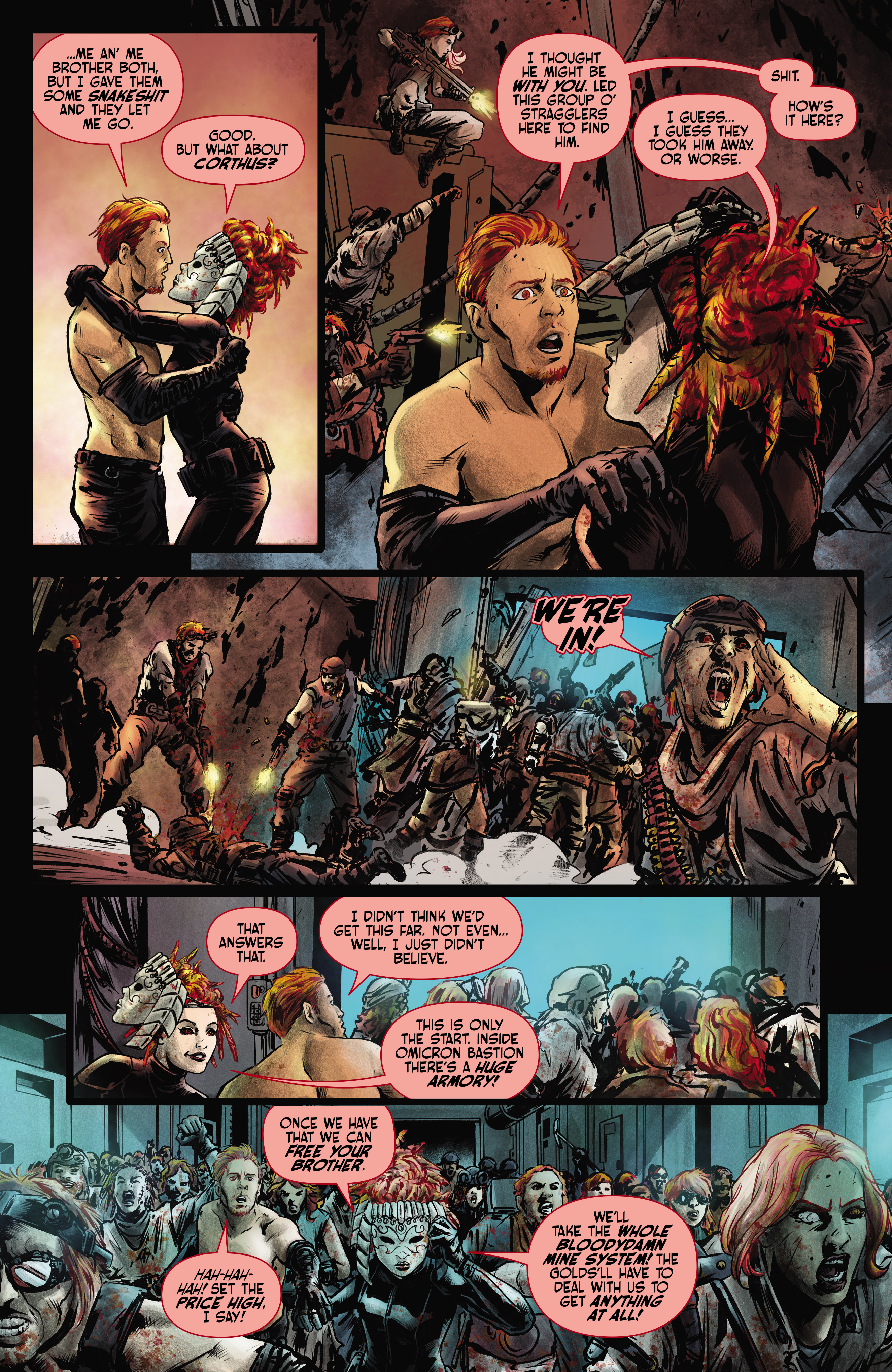 Read online Pierce Brown's Red Rising: Sons of Ares: Forbidden Song comic -  Issue # TPB - 98