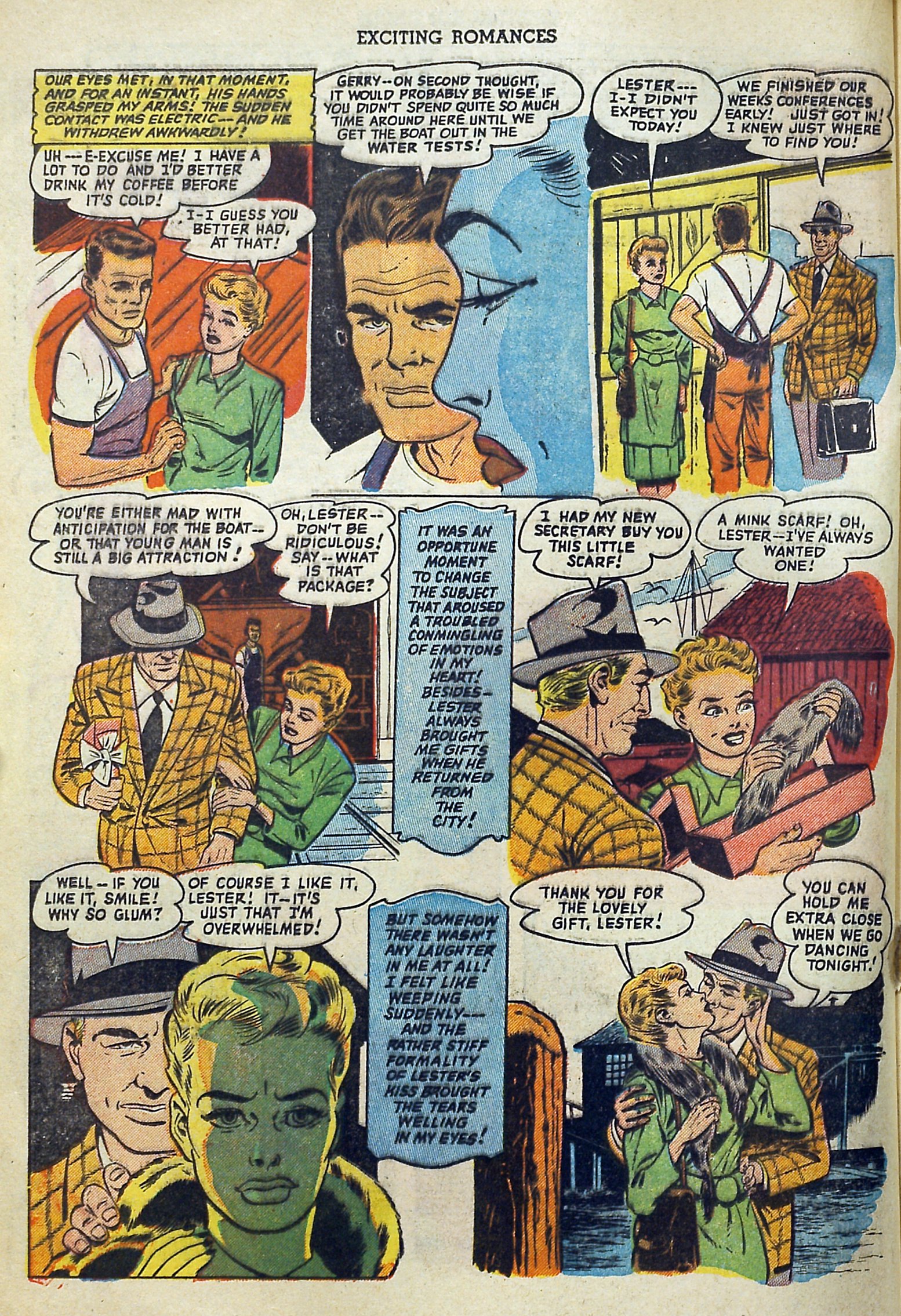 Read online Exciting Romances comic -  Issue #8 - 20
