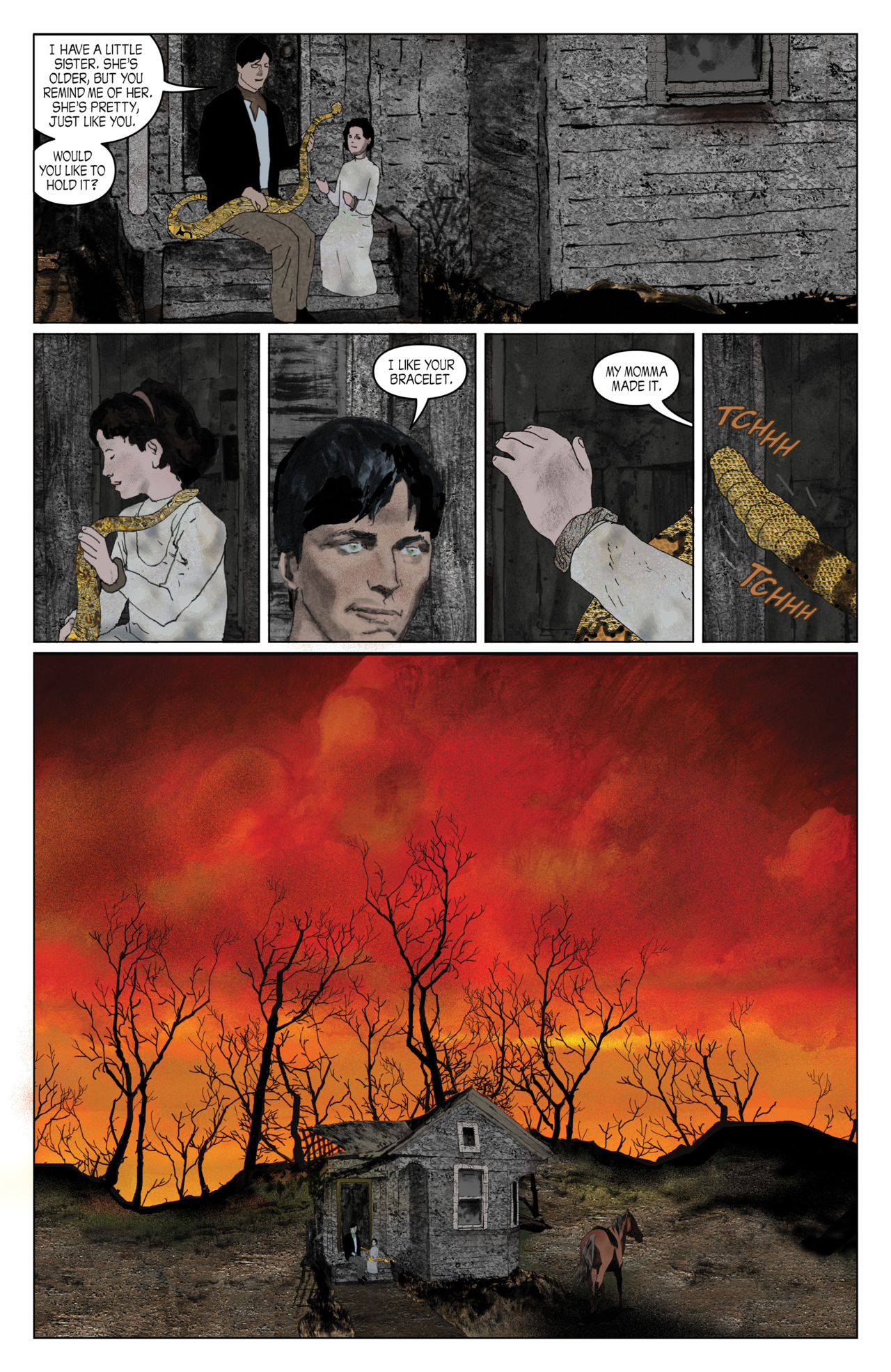 Read online John Carpenter's Night Terrors comic -  Issue # Black Sparrow - 58