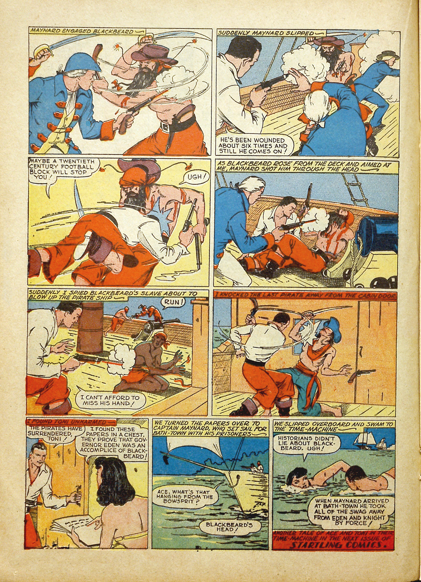 Read online Startling Comics comic -  Issue #8 - 32