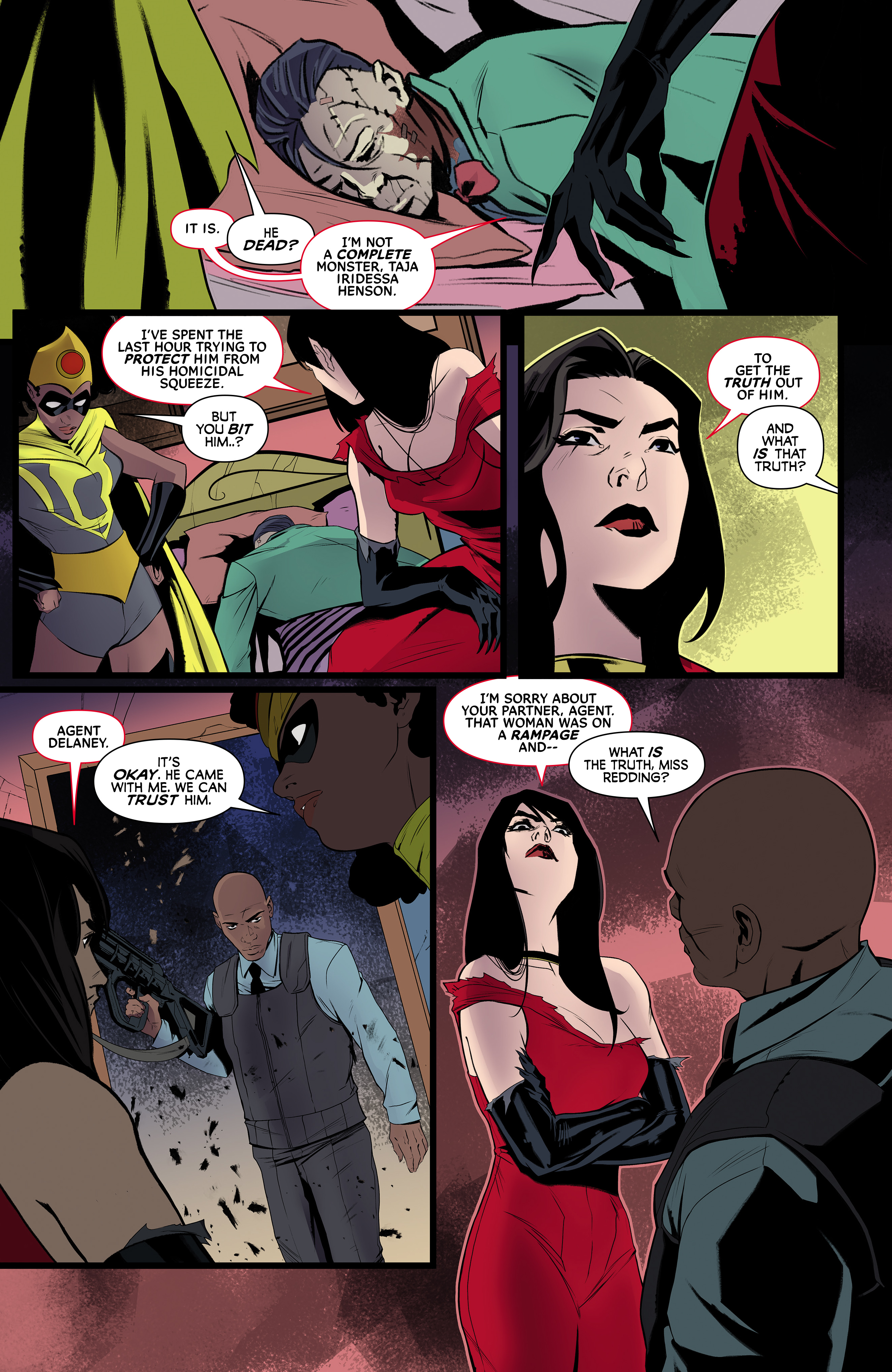 Read online Vampirella Versus The Superpowers comic -  Issue #4 - 19