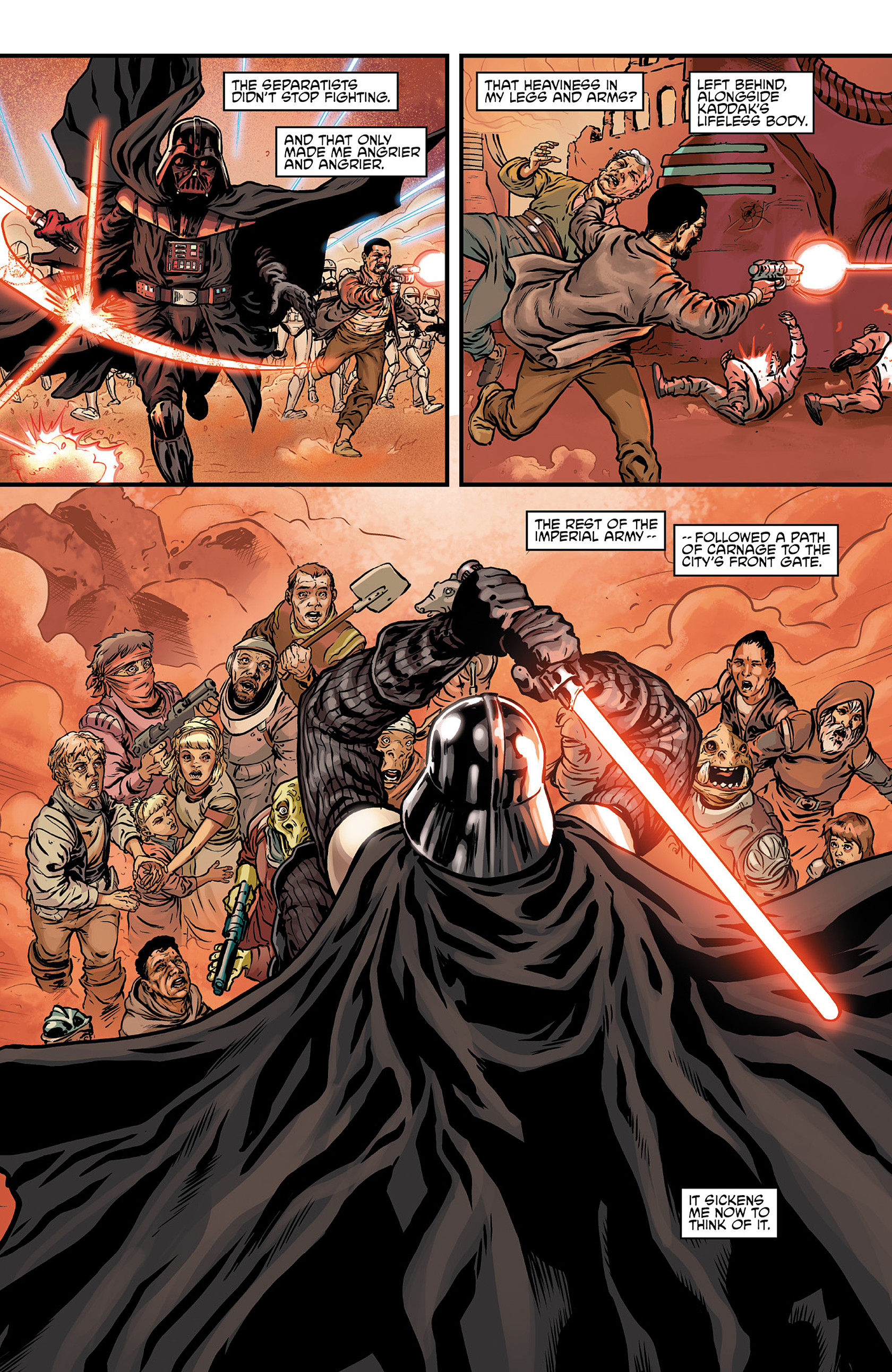 Read online Star Wars: Darth Vader and the Cry of Shadows comic -  Issue #5 - 9