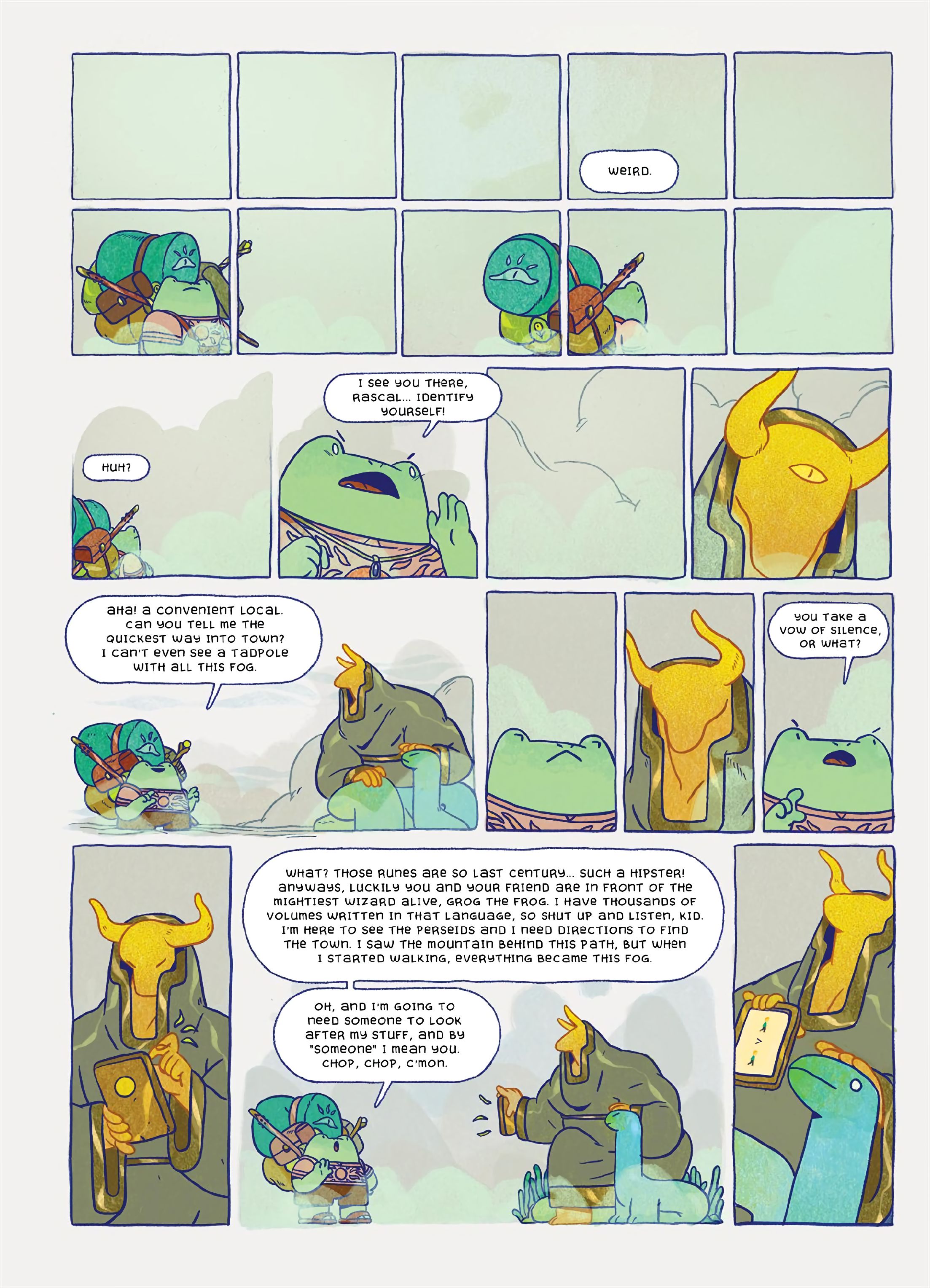 Read online Grog the Frog: The Book of Taurus comic -  Issue # TPB - 9