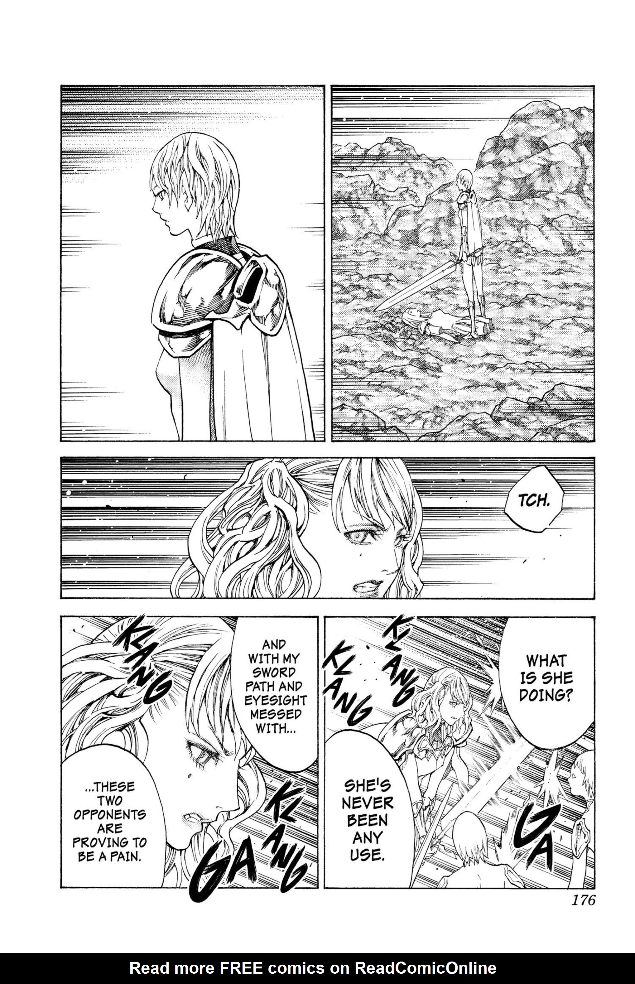 Read online Claymore comic -  Issue #21 - 161