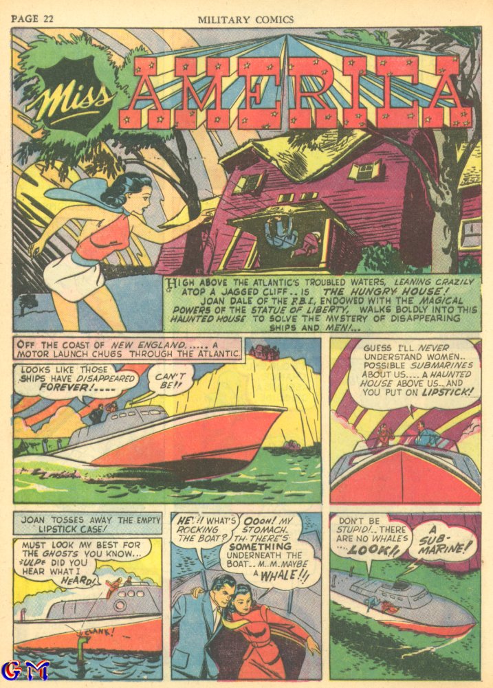 Read online Military Comics comic -  Issue #5 - 24