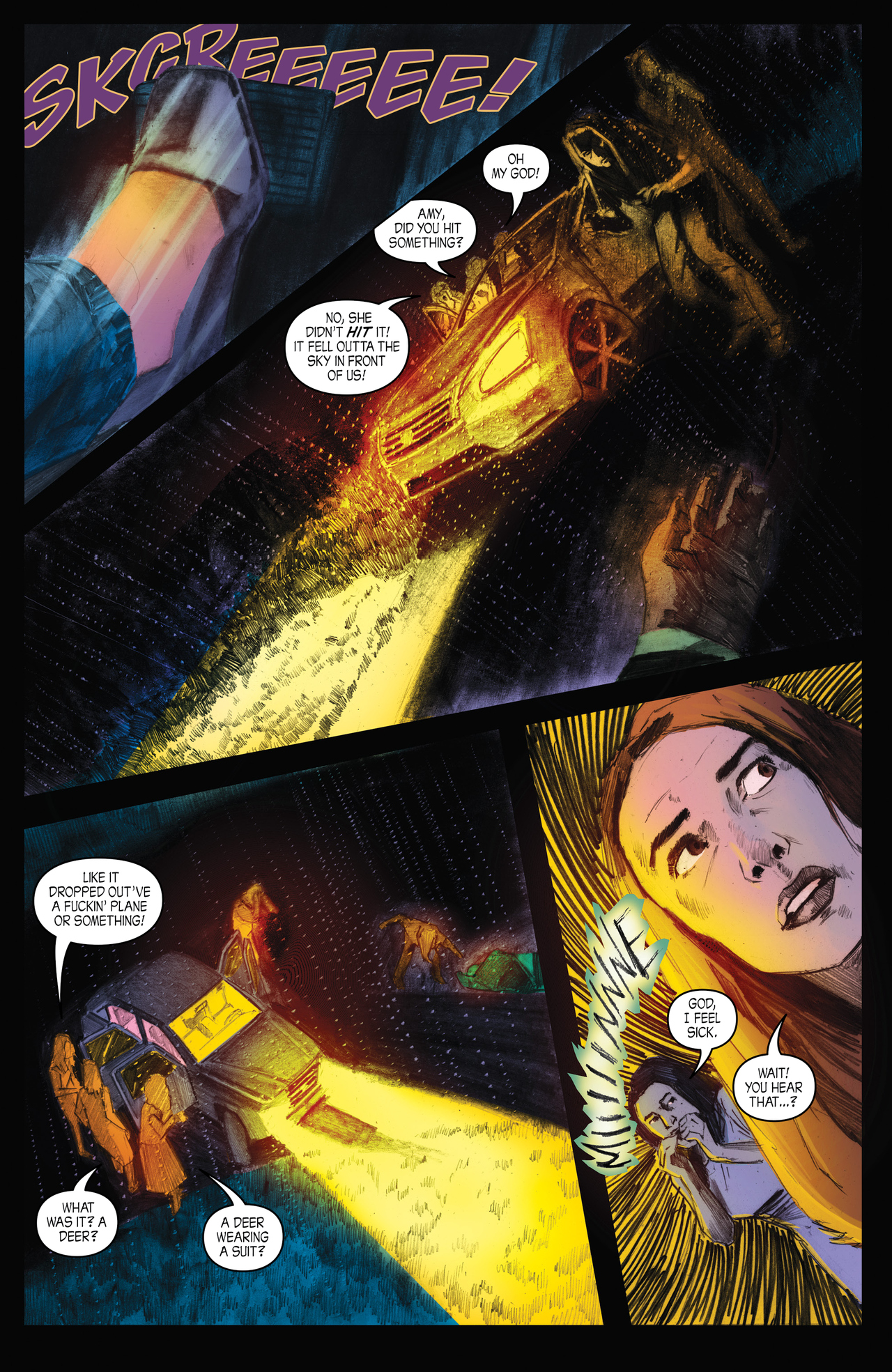 Read online John Carpenter's Night Terrors comic -  Issue # The Coffin Road - 100