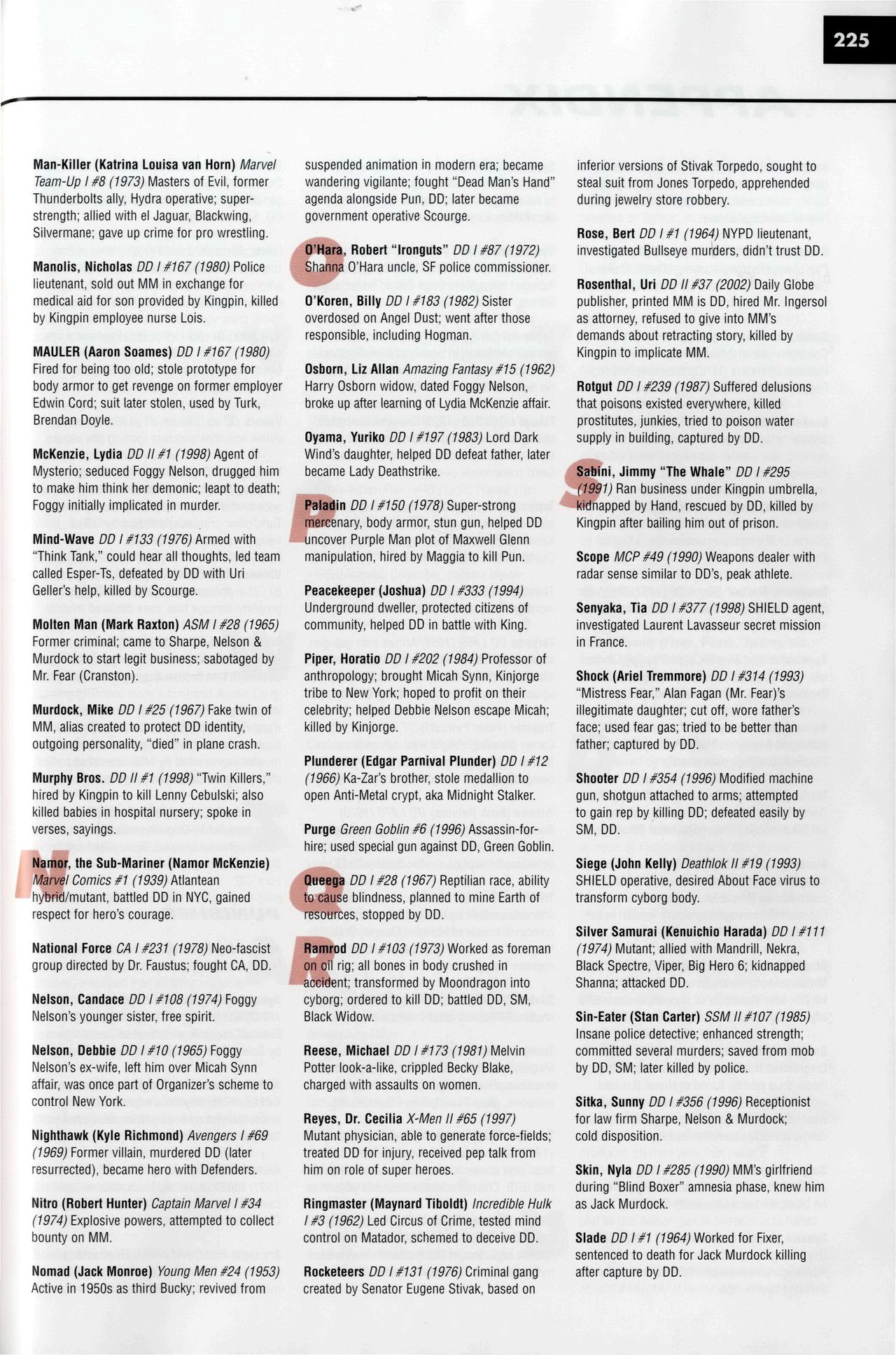 Read online Marvel Encyclopedia comic -  Issue # TPB 5 - 228