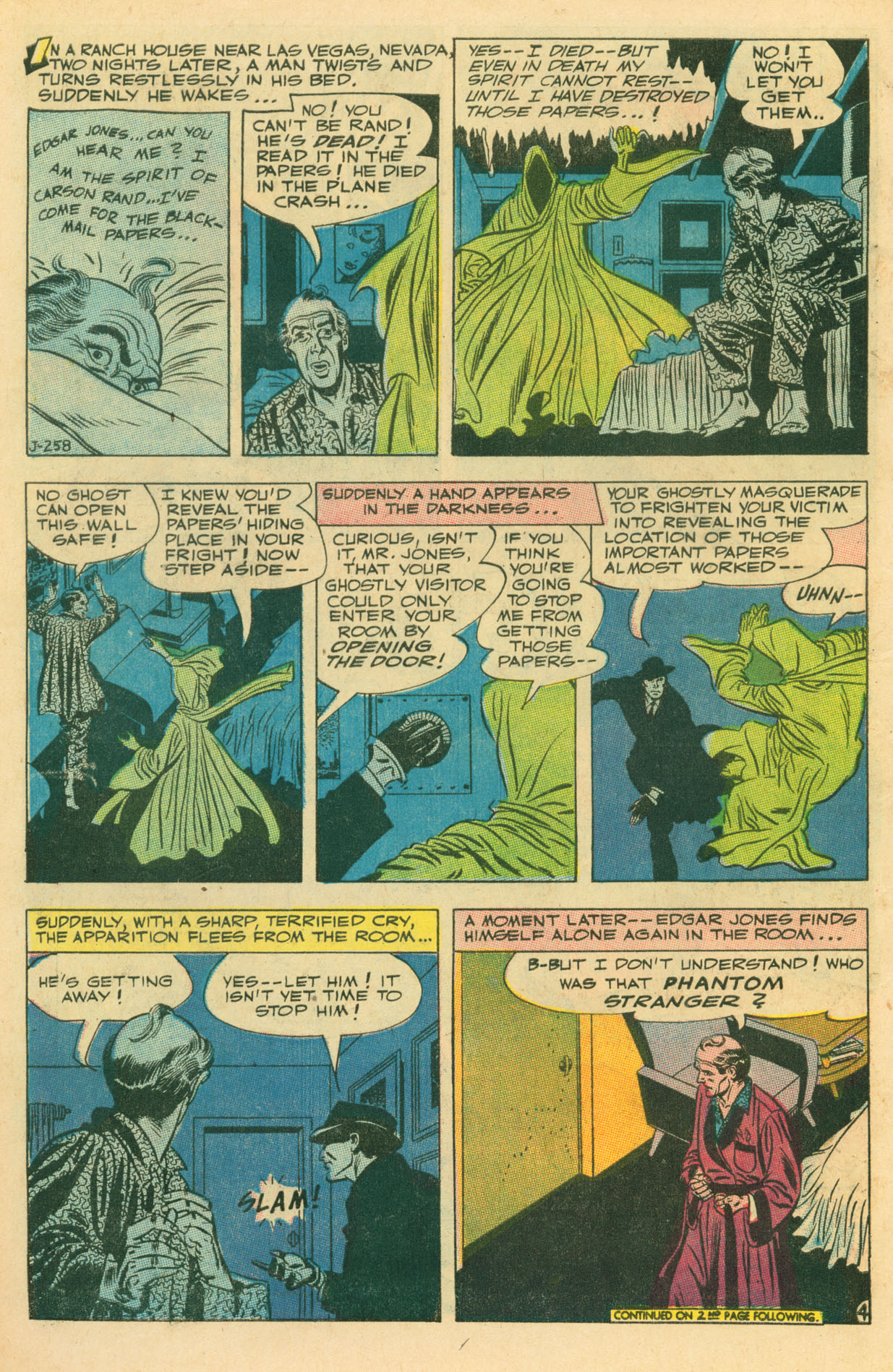 Read online The Phantom Stranger (1969) comic -  Issue #1 - 7