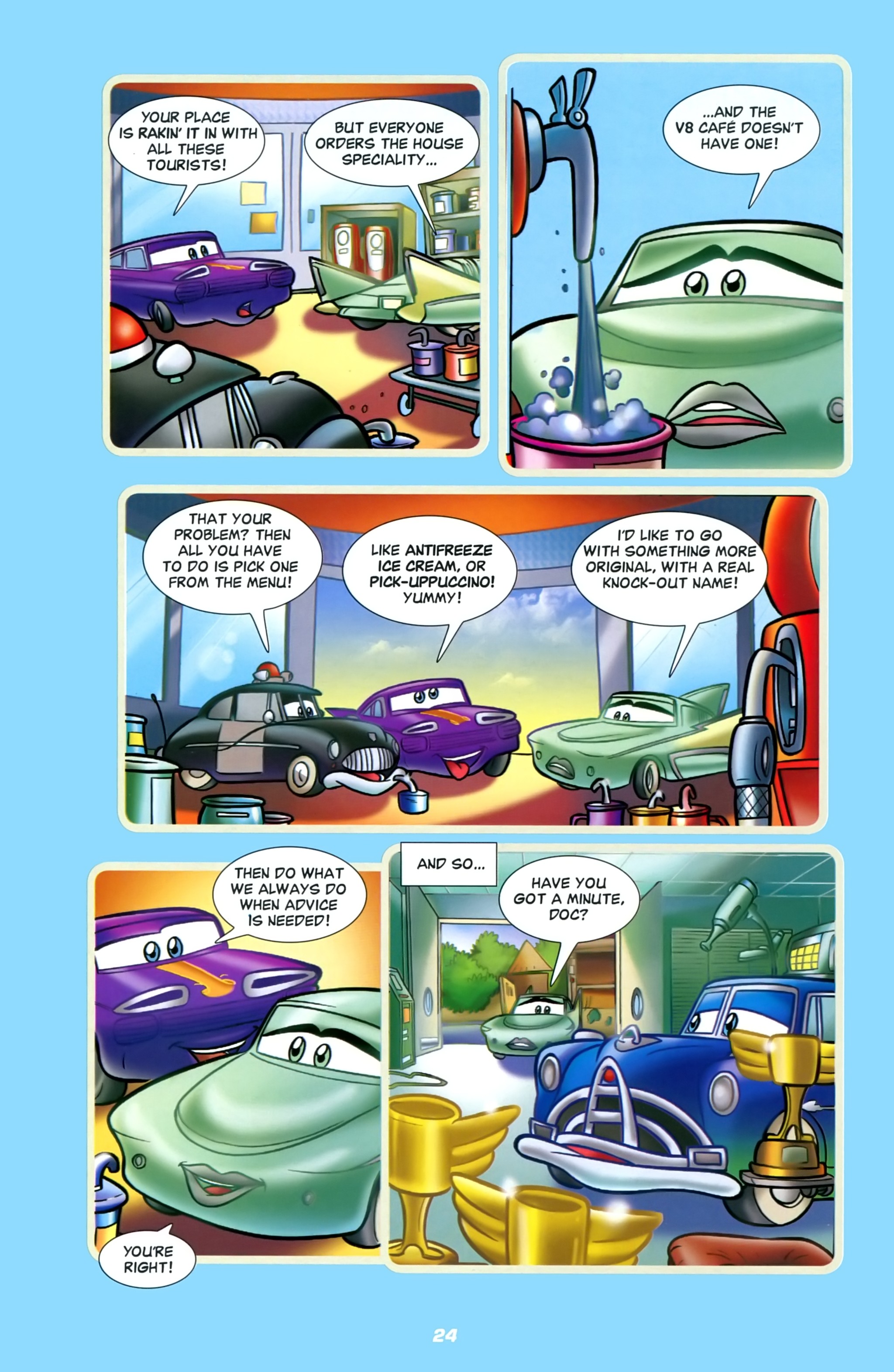 Read online Disney Pixar Cars comic -  Issue # Full - 24
