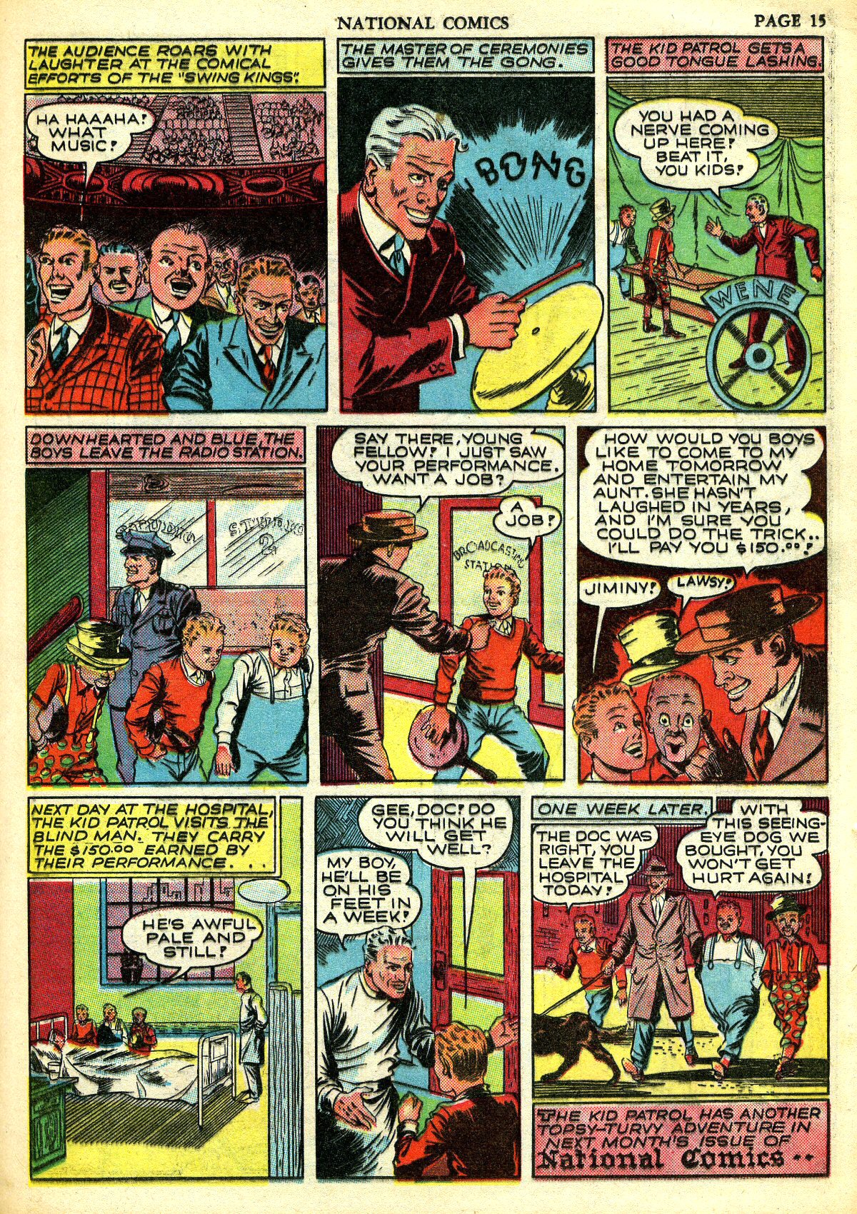 Read online National Comics comic -  Issue #16 - 17