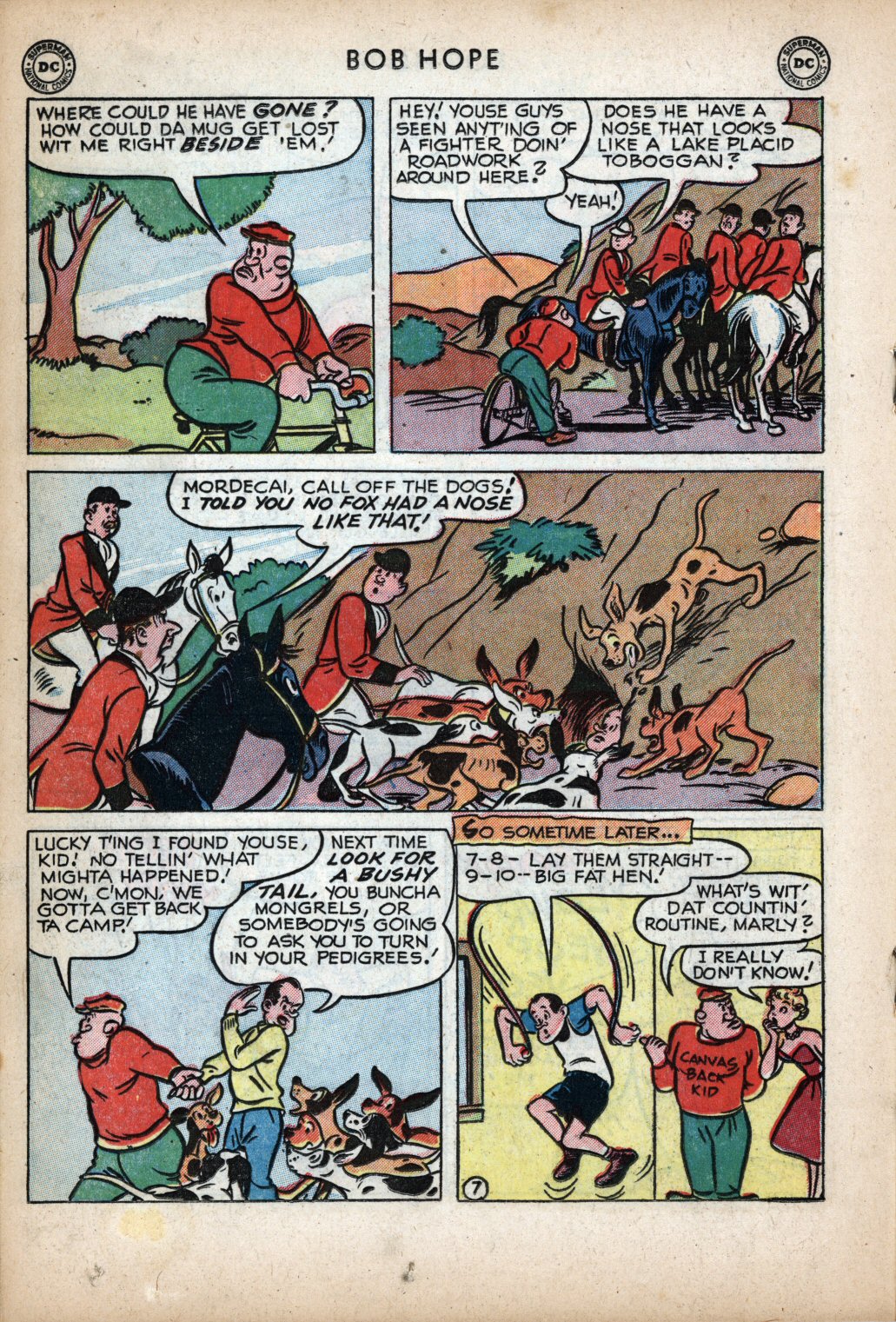 Read online The Adventures of Bob Hope comic -  Issue #12 - 22