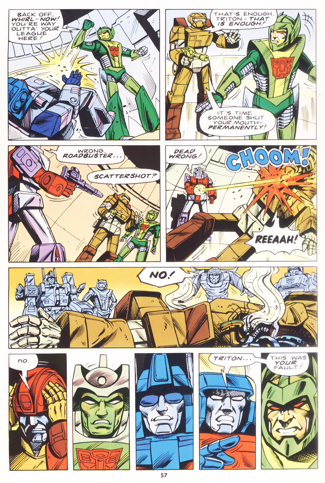 Read online The Transformers Annual comic -  Issue #1988 - 55