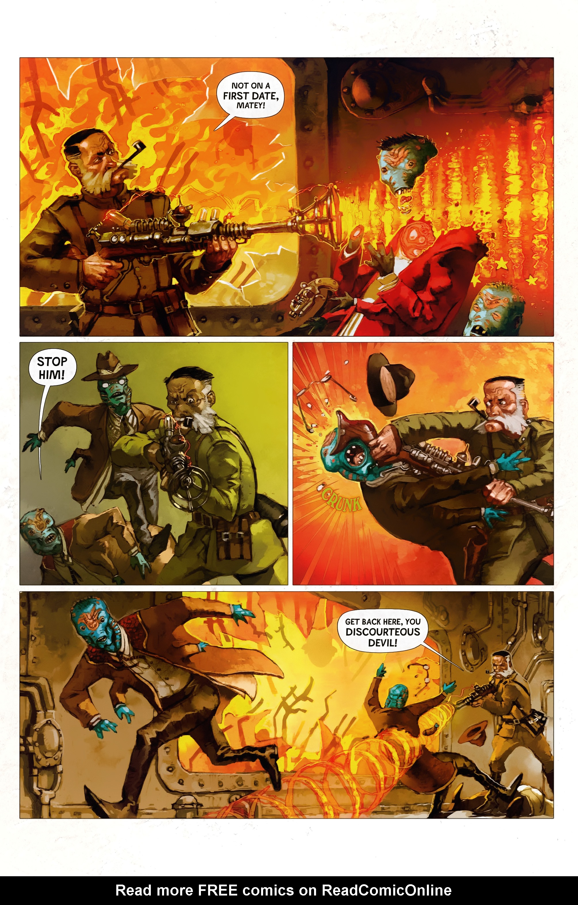 Read online Dr. Grordbort Onslaught comic -  Issue # TPB - 18