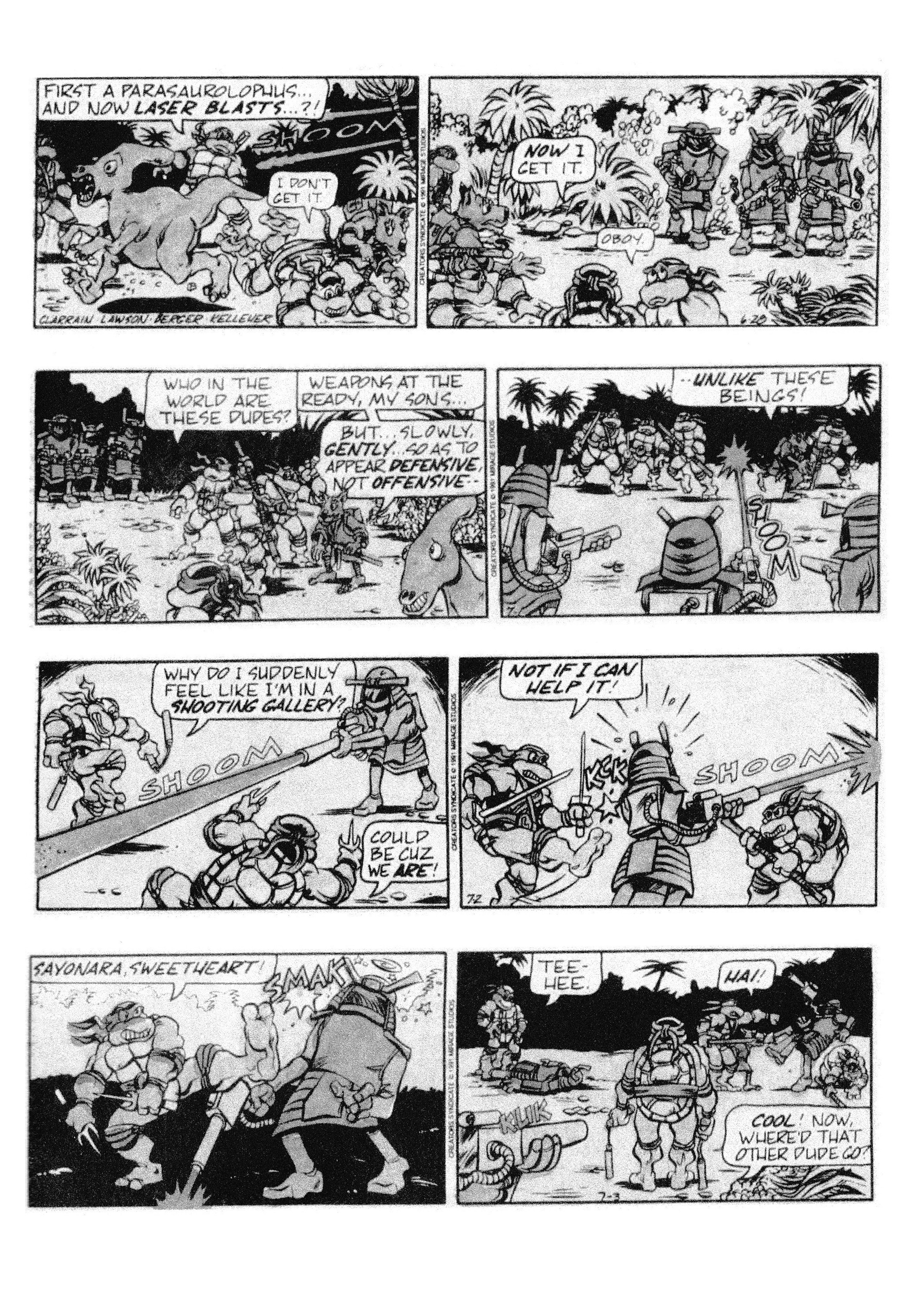 Read online Teenage Mutant Ninja Turtles: Complete Newspaper Daily Comic Strip Collection comic -  Issue # TPB 2 (Part 1) - 49