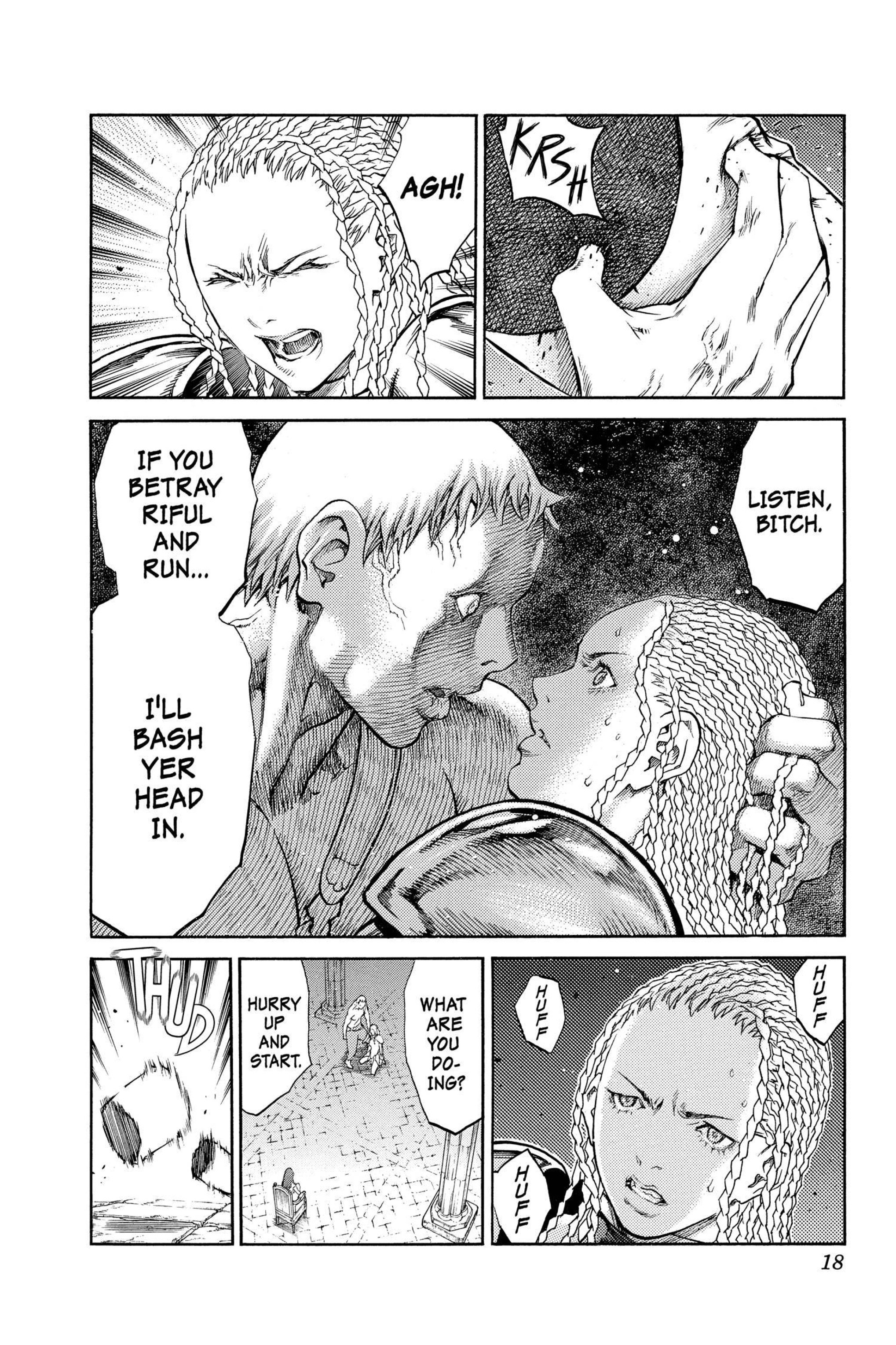 Read online Claymore comic -  Issue #16 - 18