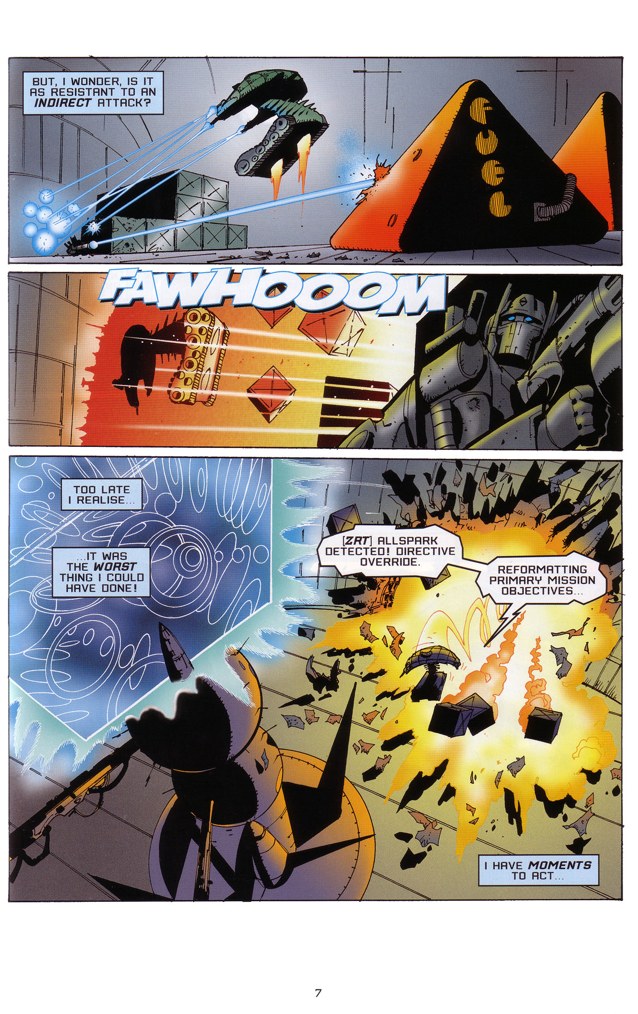 Read online Transformers: Saga of the Allspark comic -  Issue #1 - 8