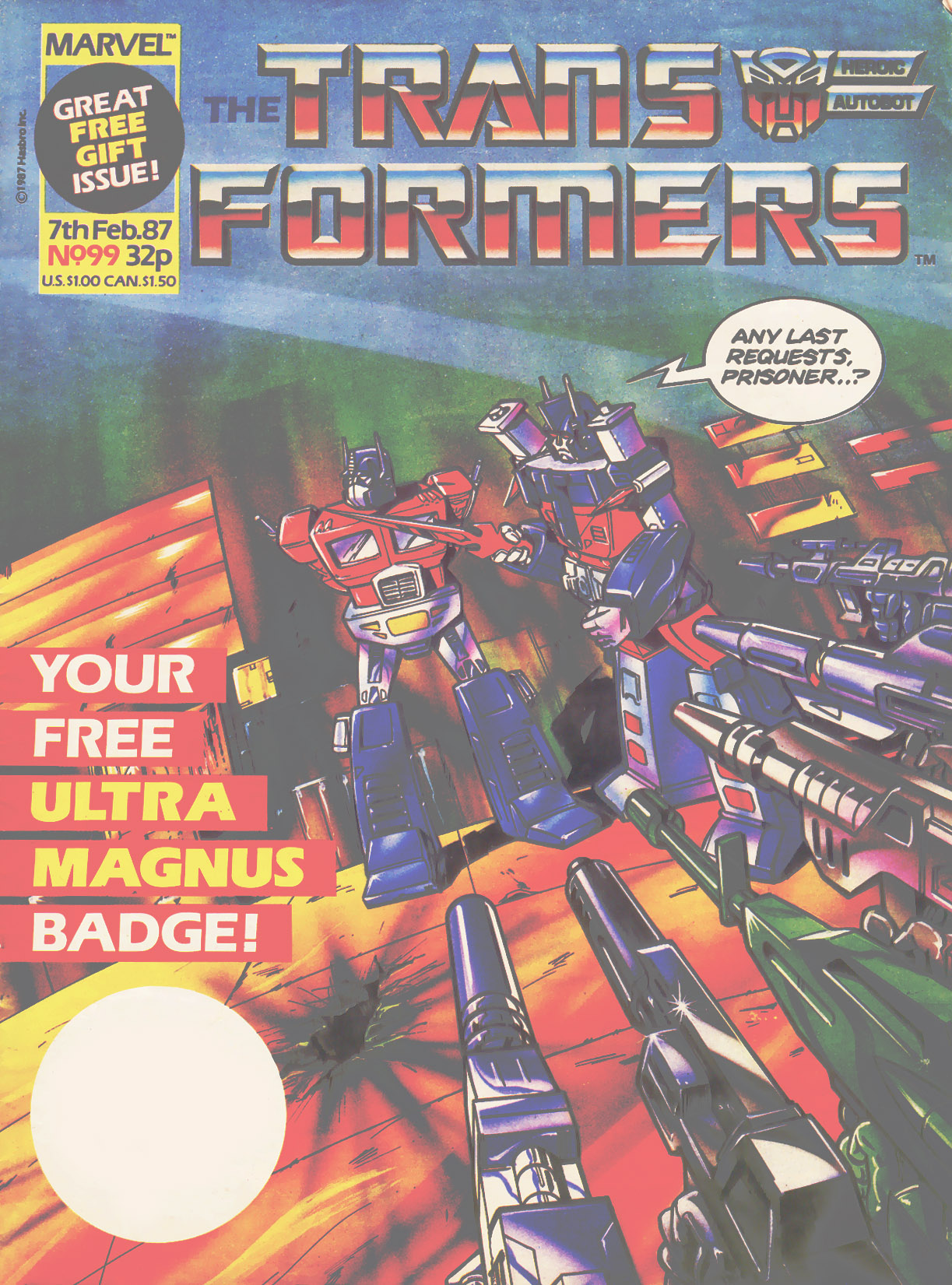 Read online The Transformers (UK) comic -  Issue #99 - 1