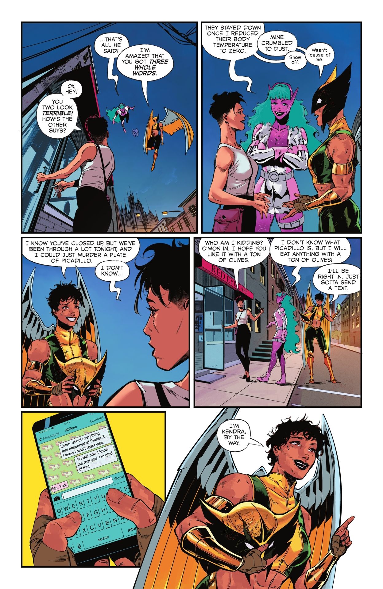 Read online Hawkgirl (2023) comic -  Issue #3 - 21