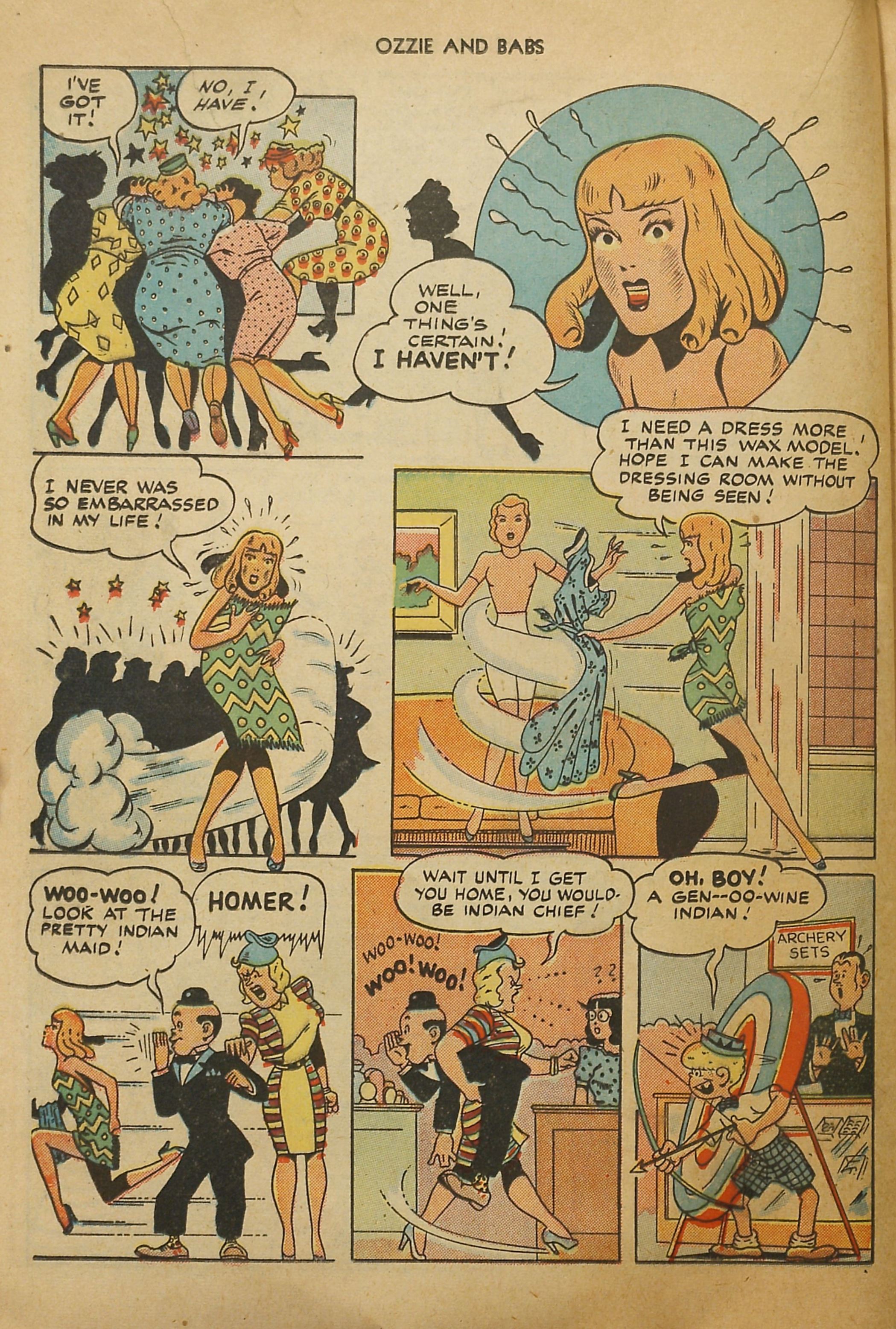 Read online Ozzie And Babs comic -  Issue #1 - 40
