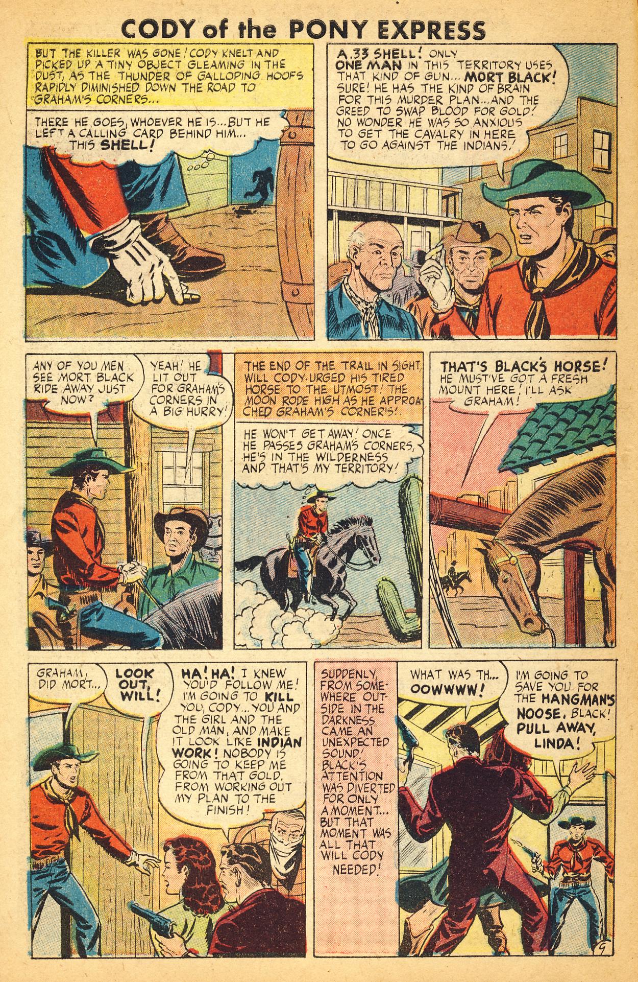 Read online Cody of the Pony Express comic -  Issue # Full - 10