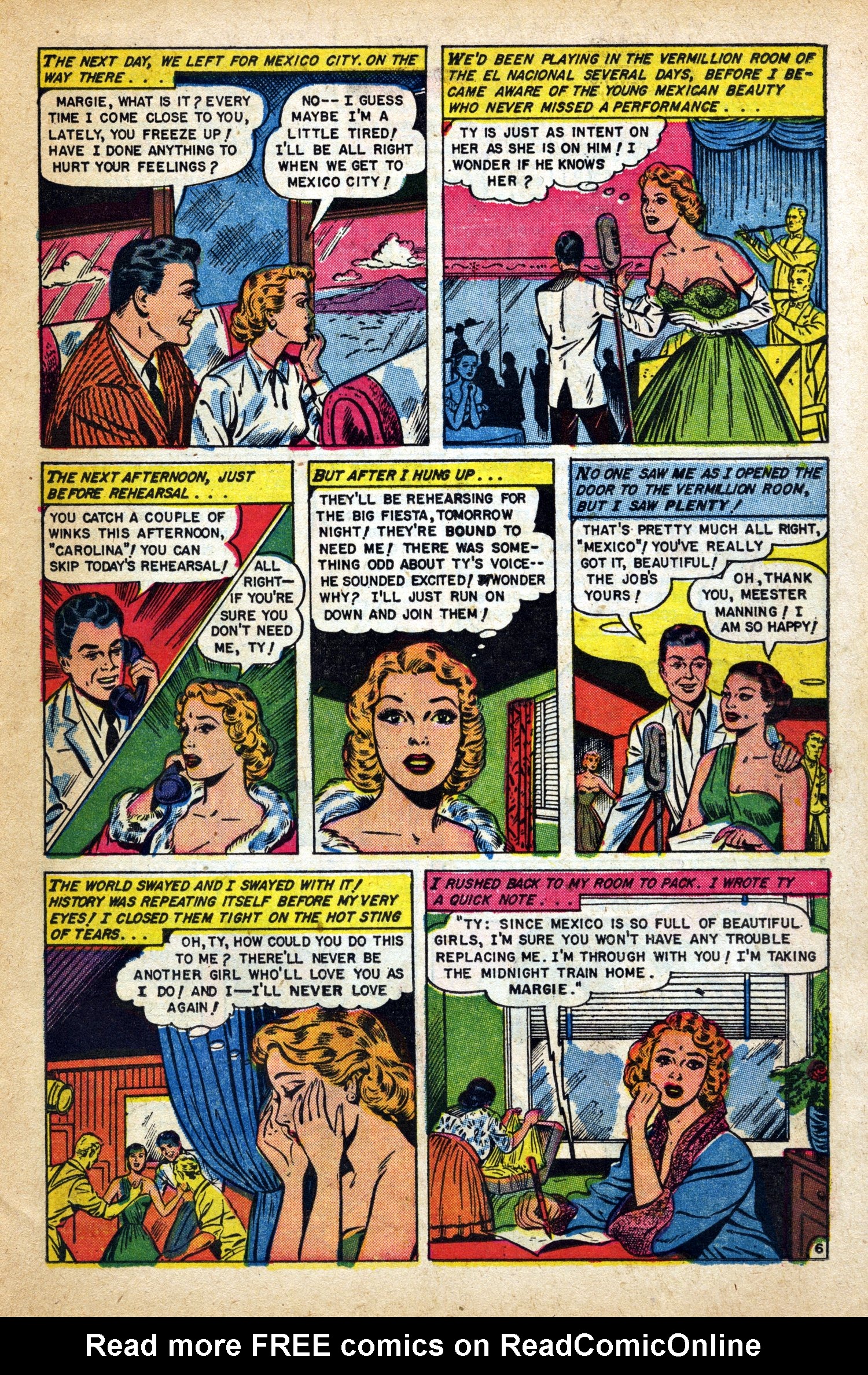 Read online Glamorous Romances comic -  Issue #63 - 23