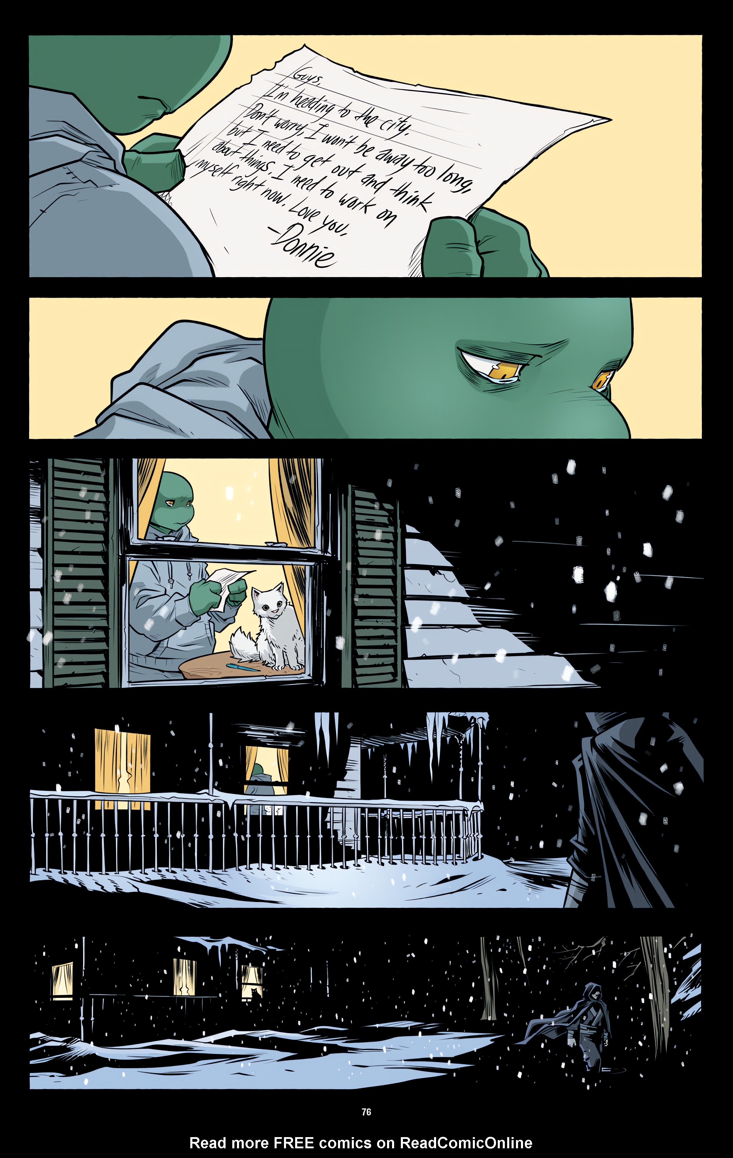 Read online Teenage Mutant Ninja Turtles: The IDW Collection comic -  Issue # TPB 14 (Part 1) - 76