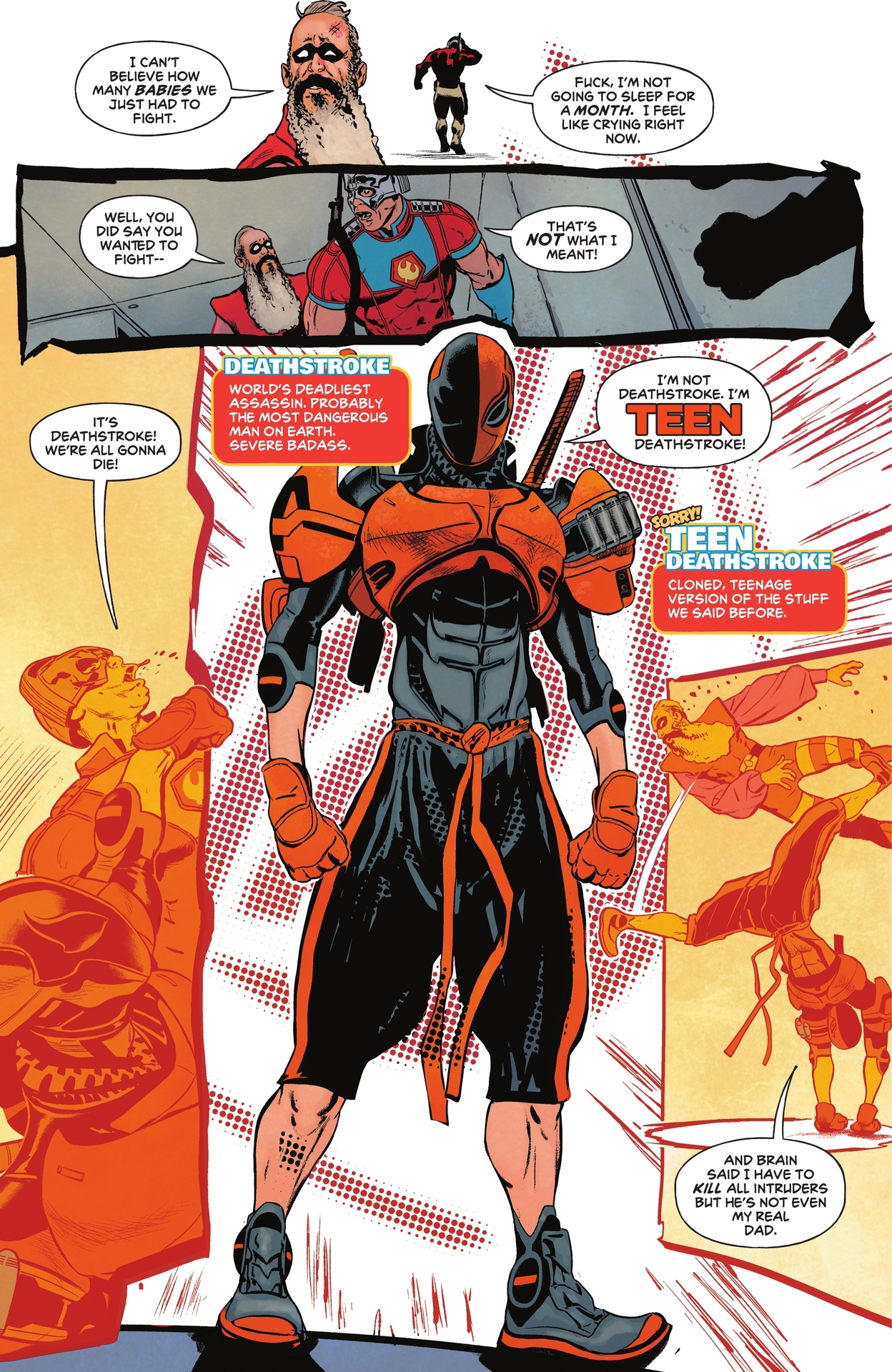 Read online Peacemaker Tries Hard! comic -  Issue #5 - 12