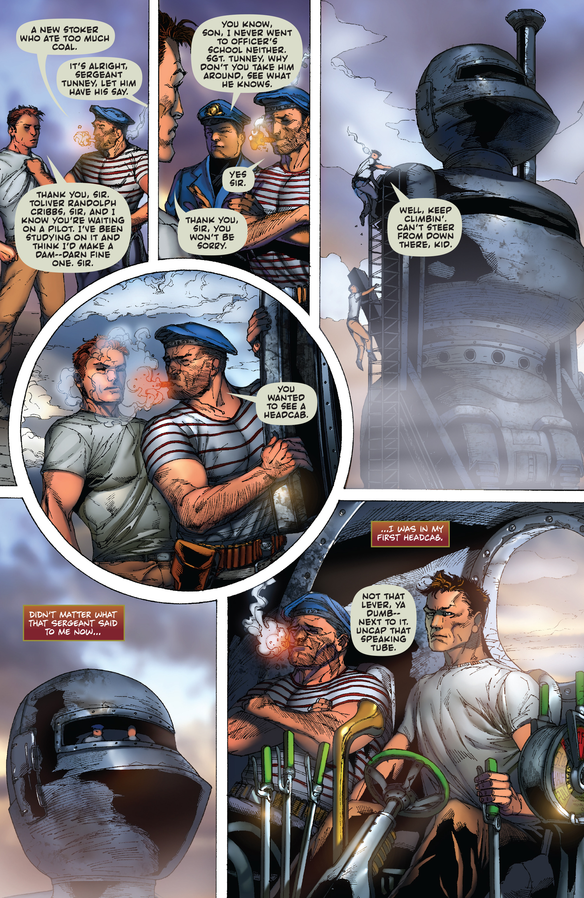 Read online Larry Blamire’s Steam Wars comic -  Issue #1 - 13