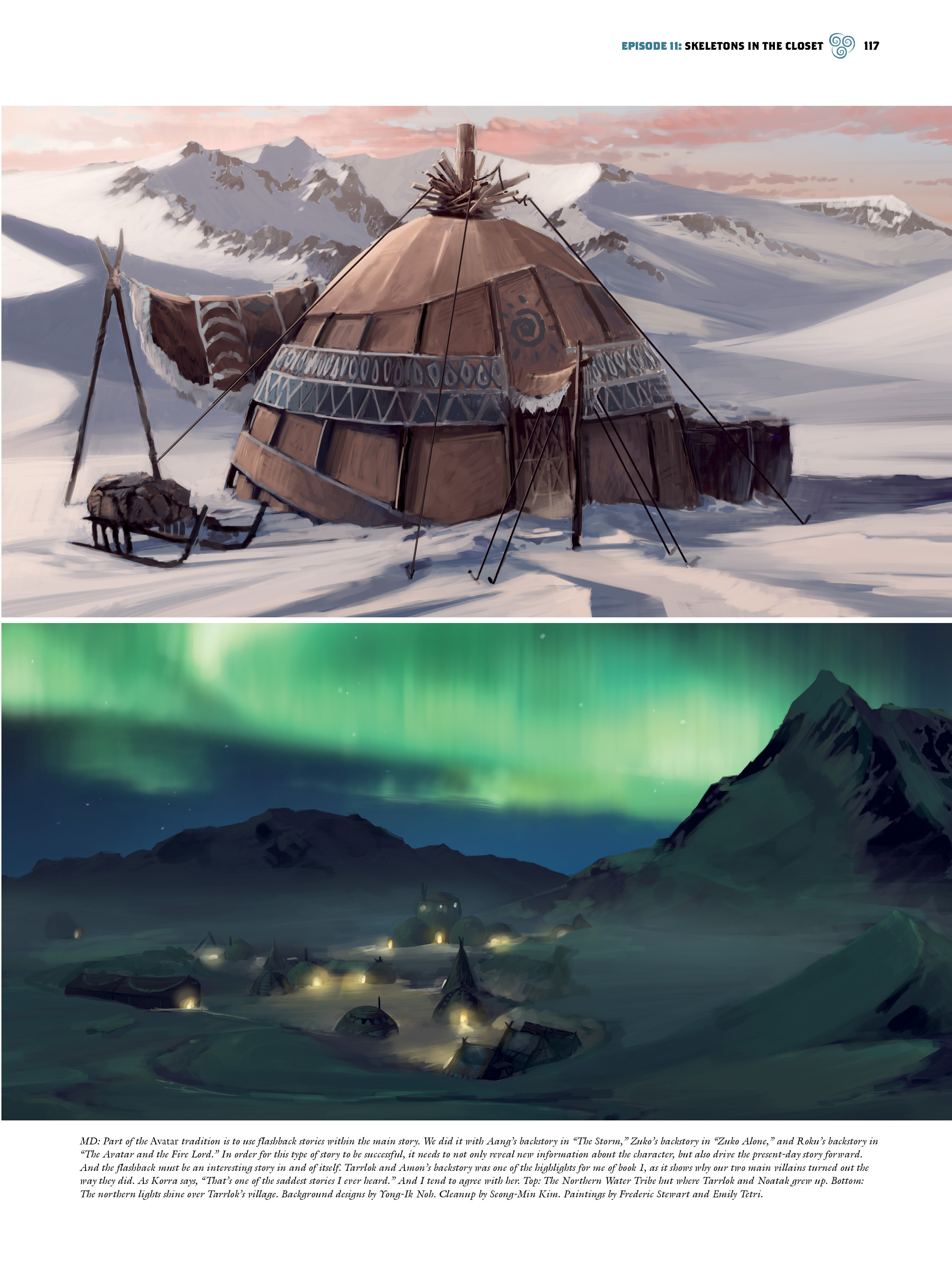 Read online The Legend of Korra: The Art of the Animated Series comic -  Issue # TPB 1 - 105