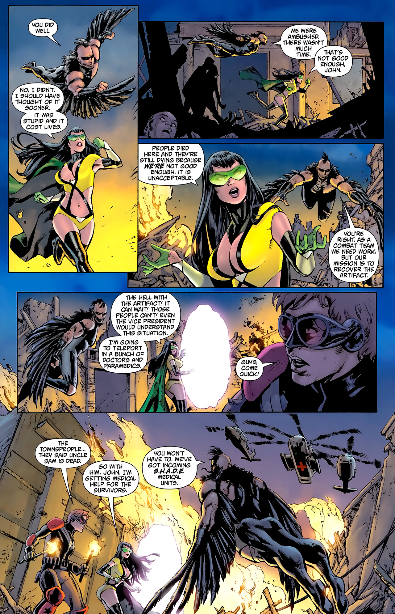 Read online Freedom Fighters (2010) comic -  Issue #3 - 11