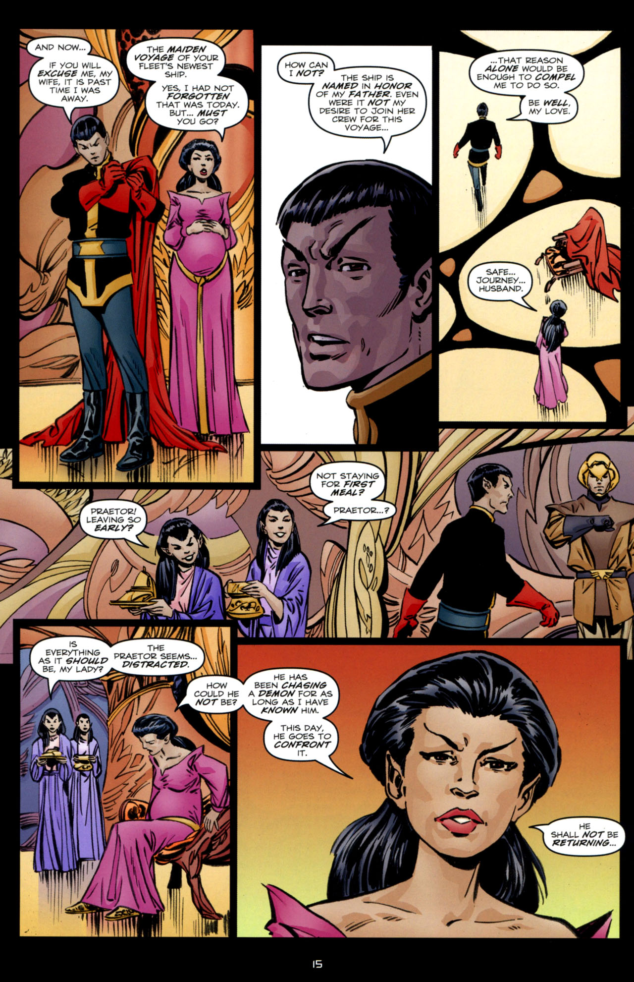 Read online Star Trek: Romulans Schism comic -  Issue #1 - 15