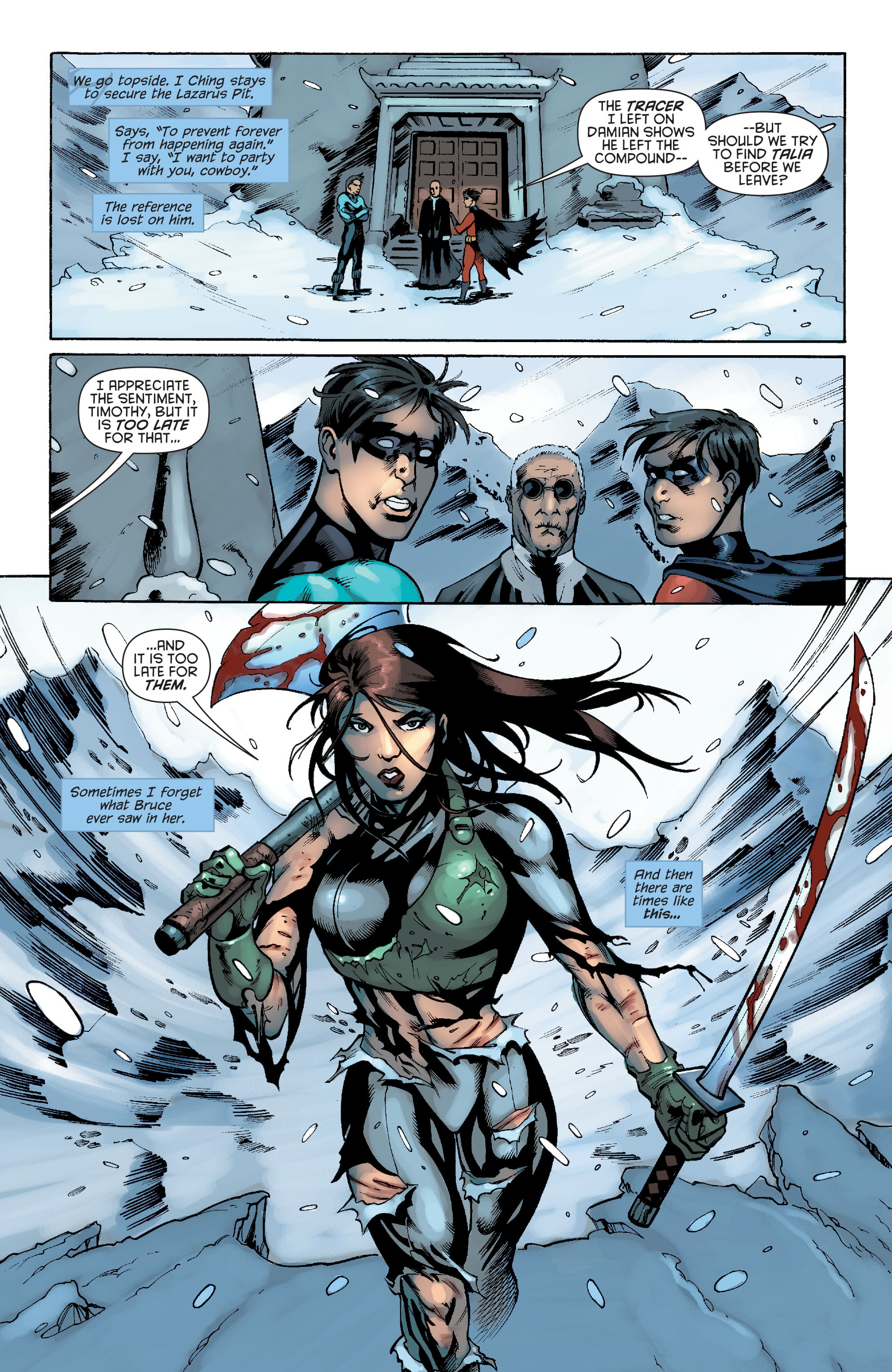 Read online Batman: The Resurrection of Ra's al Ghul comic -  Issue # TPB - 220
