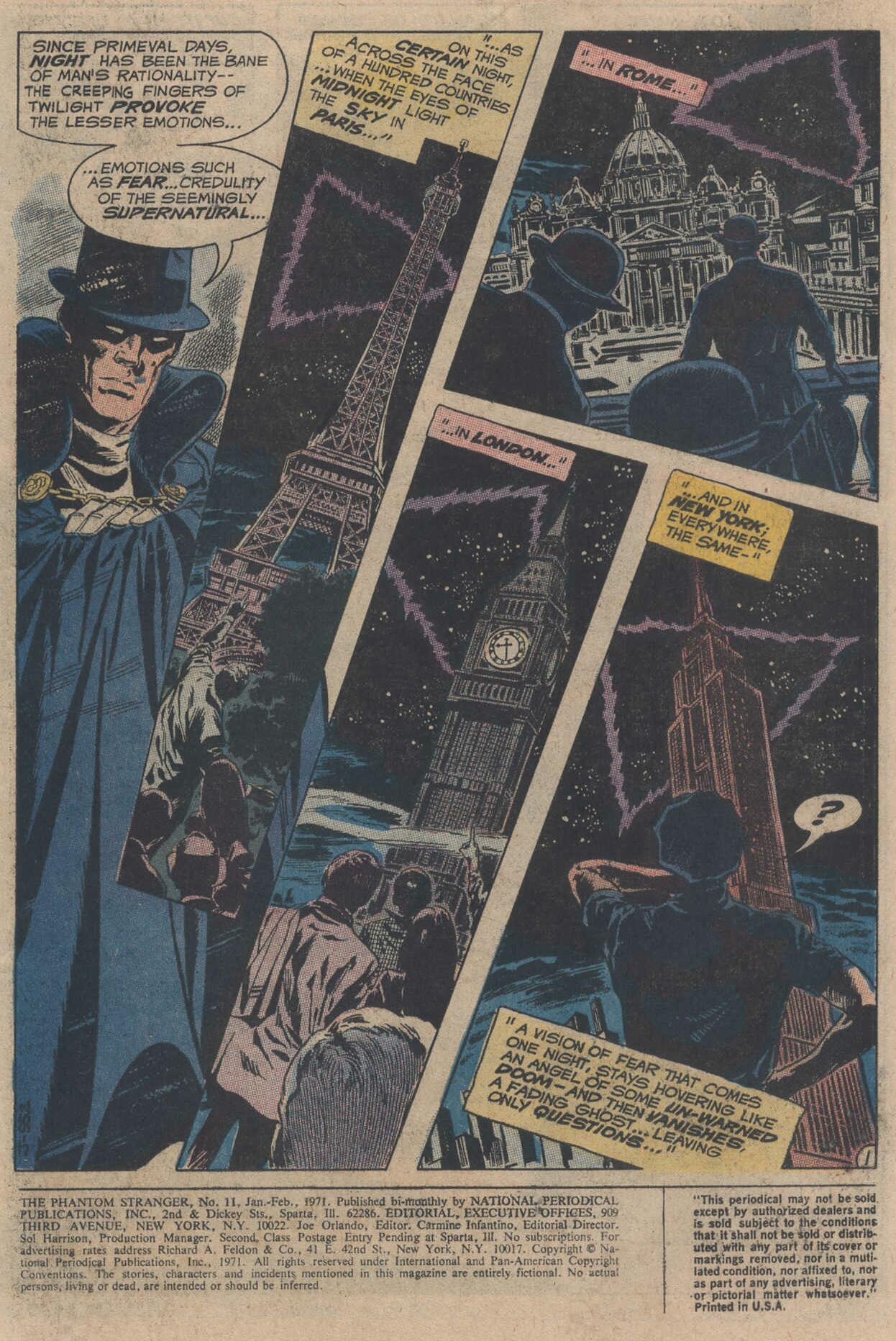 Read online The Phantom Stranger (1969) comic -  Issue #11 - 3